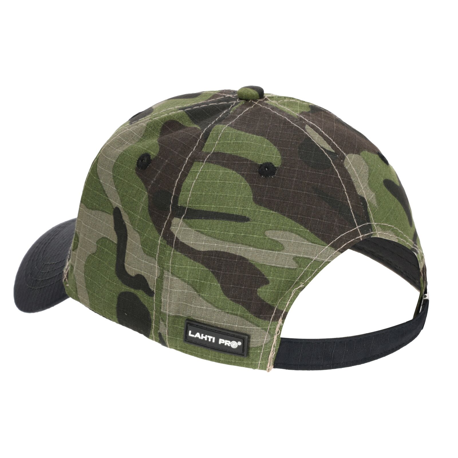 Cap with Peak, Moro, Black-Green-Brown, LAHTI