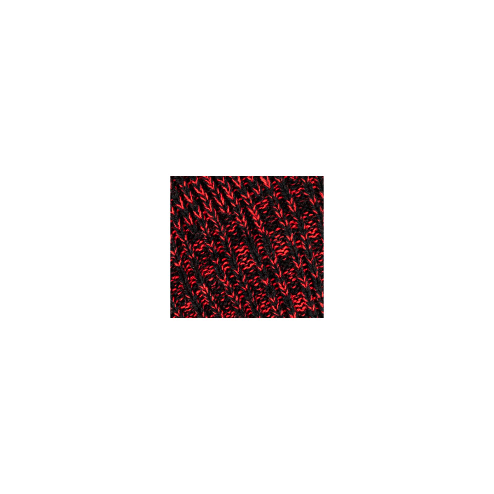 Acrylic hat with Thinsulate lining, red melange