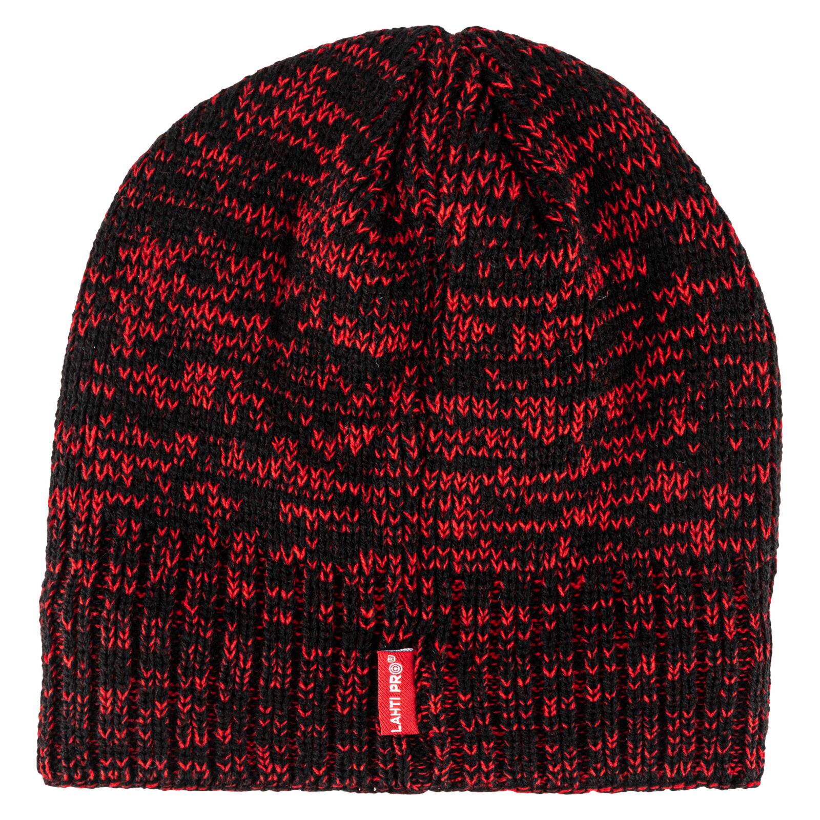 Acrylic hat with Thinsulate lining, red melange