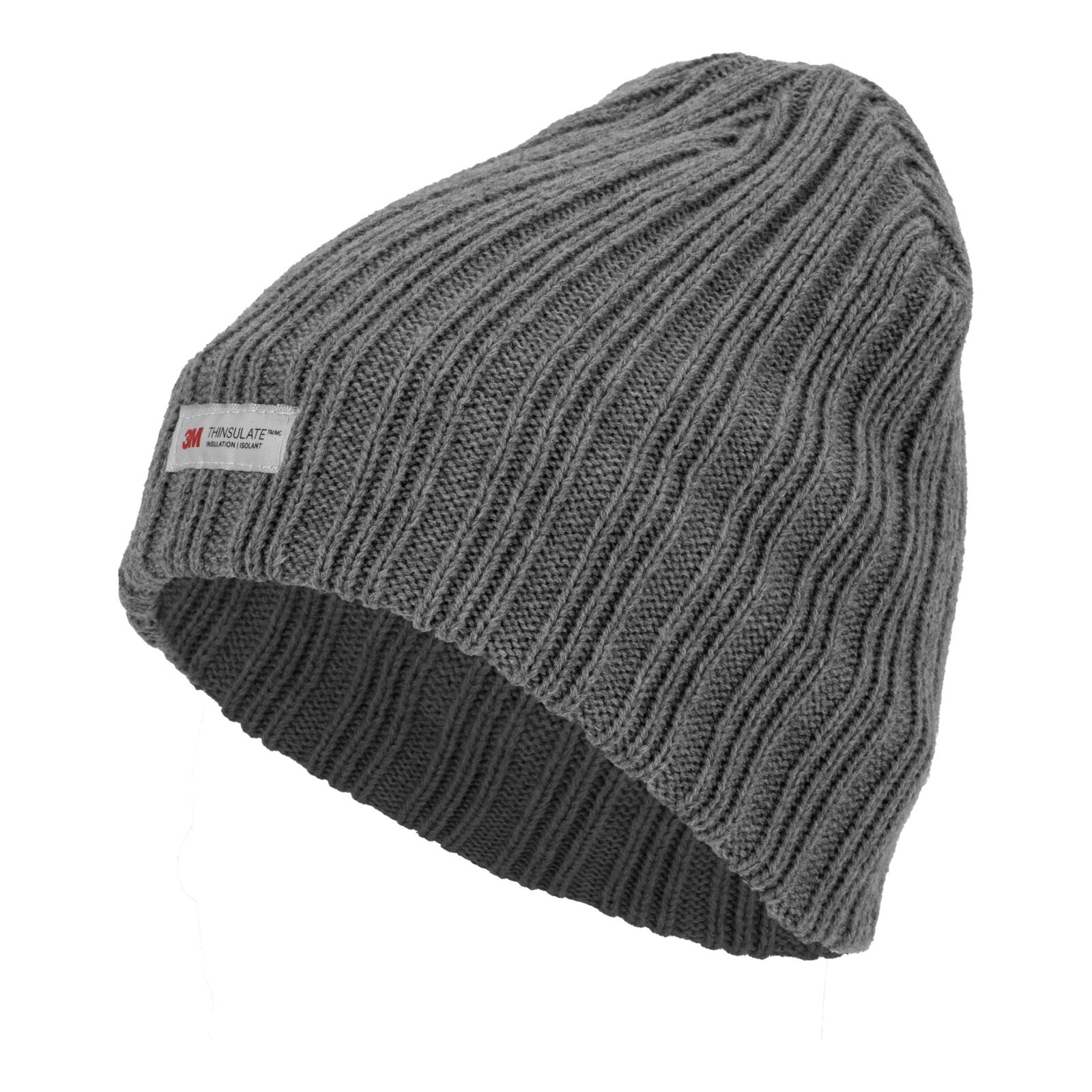 Grey Acrylic Hat with Thinsulate Lining