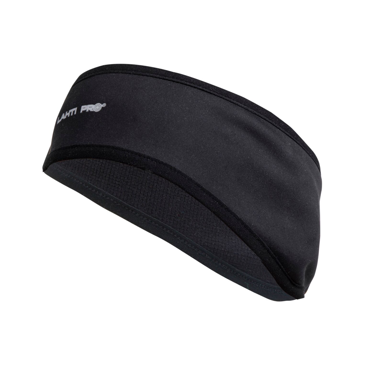 Black headband with ear contouring
