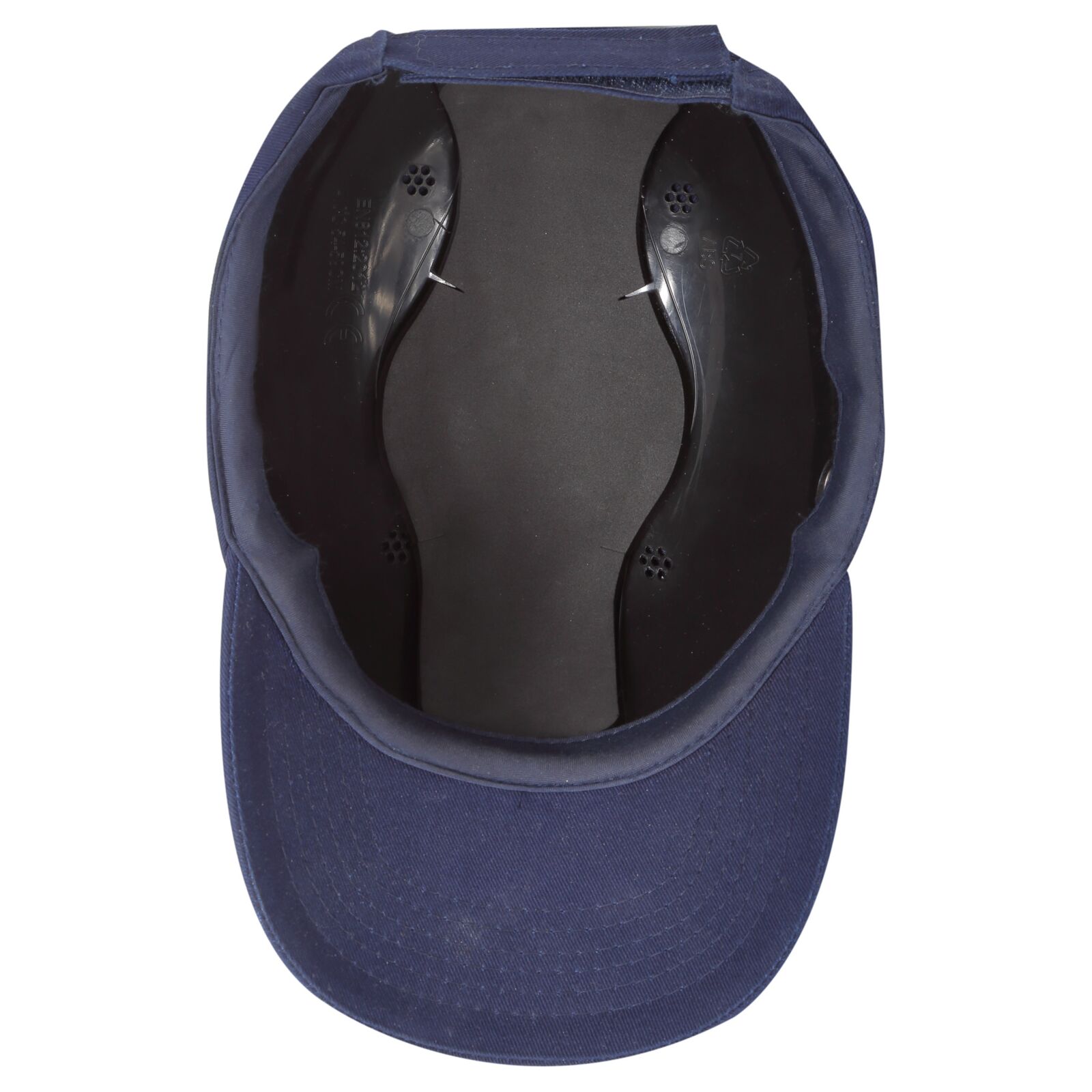 Industrial Cap in ABS, Navy Blue, EN 812