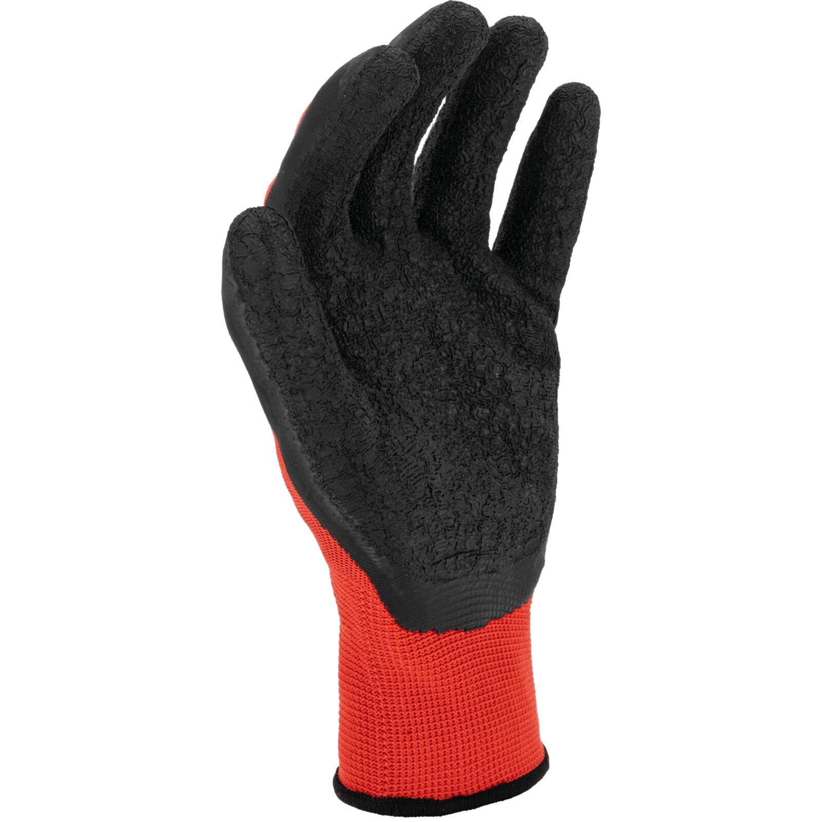 Latex gloves black-red size 7, 12 pairs