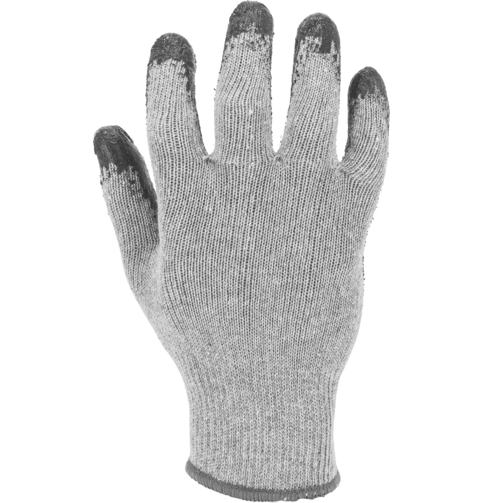 Arbetshandskar 12par LATEX GREY-BLACK, CE, LAHTI