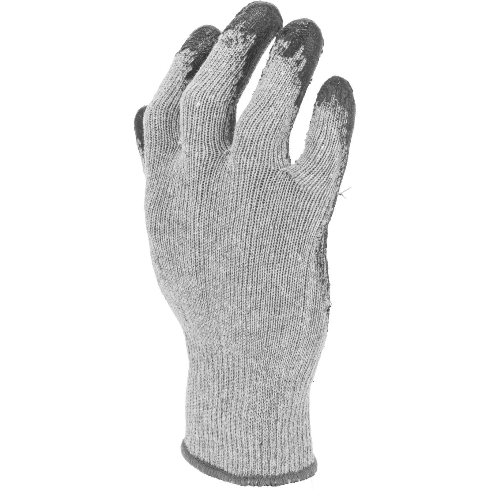 Arbetshandskar 12par LATEX GREY-BLACK, CE, LAHTI