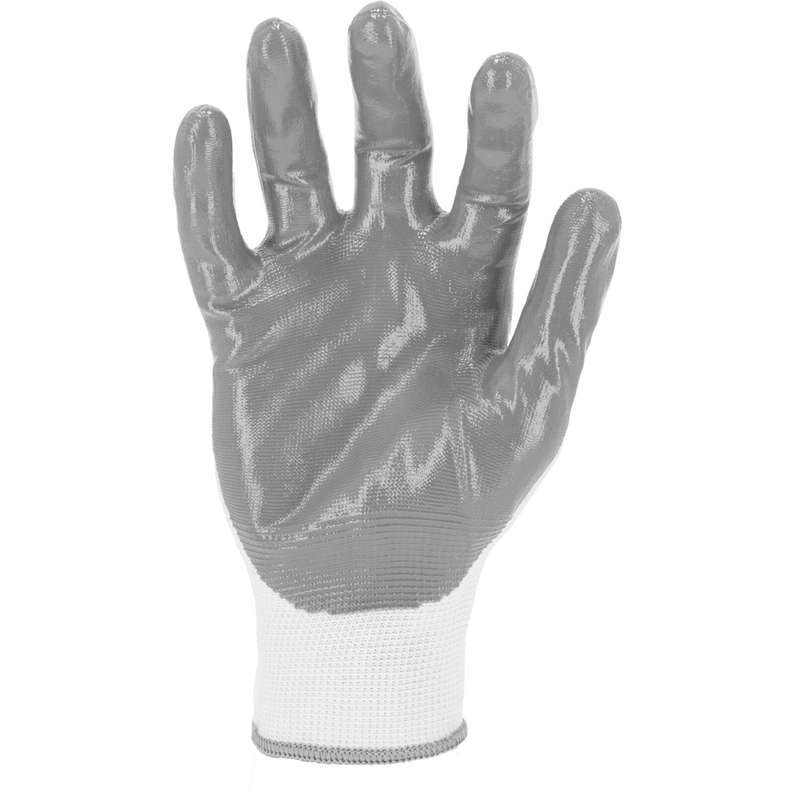 Gloves Nitrile Grey-White L220311P, 12 Pairs, 11 , CE, LAHTI