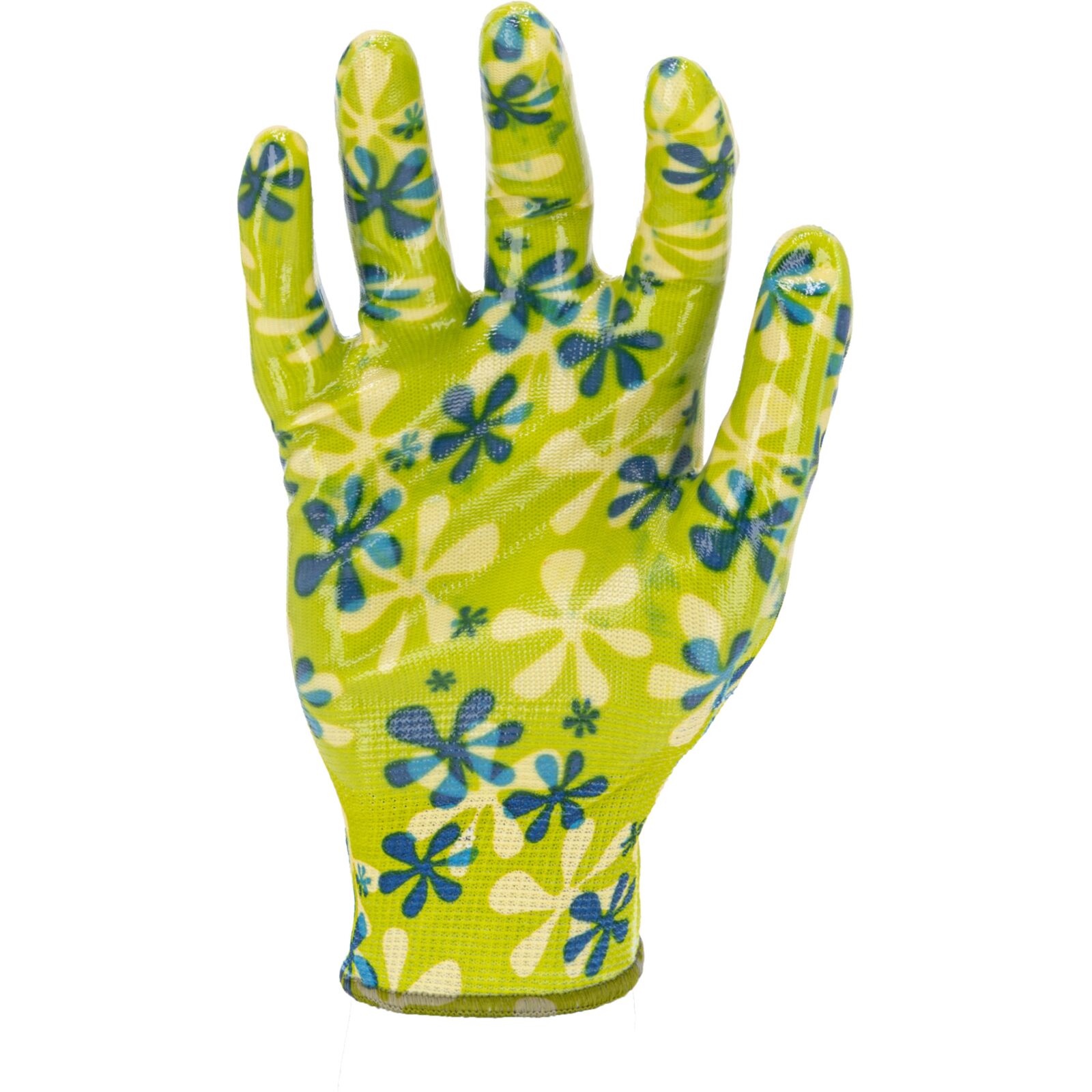 Gloves Nitrile Green L220407P, Card, 7 , CE, LAHTI