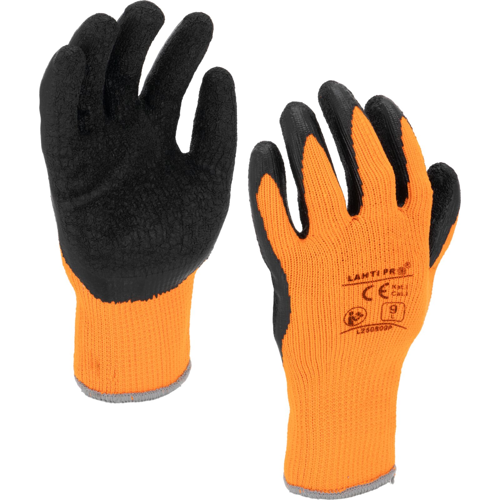 Arbetshandskar Fodrade Latexbelagda Vinter EN ISO 21420, LahtiPro