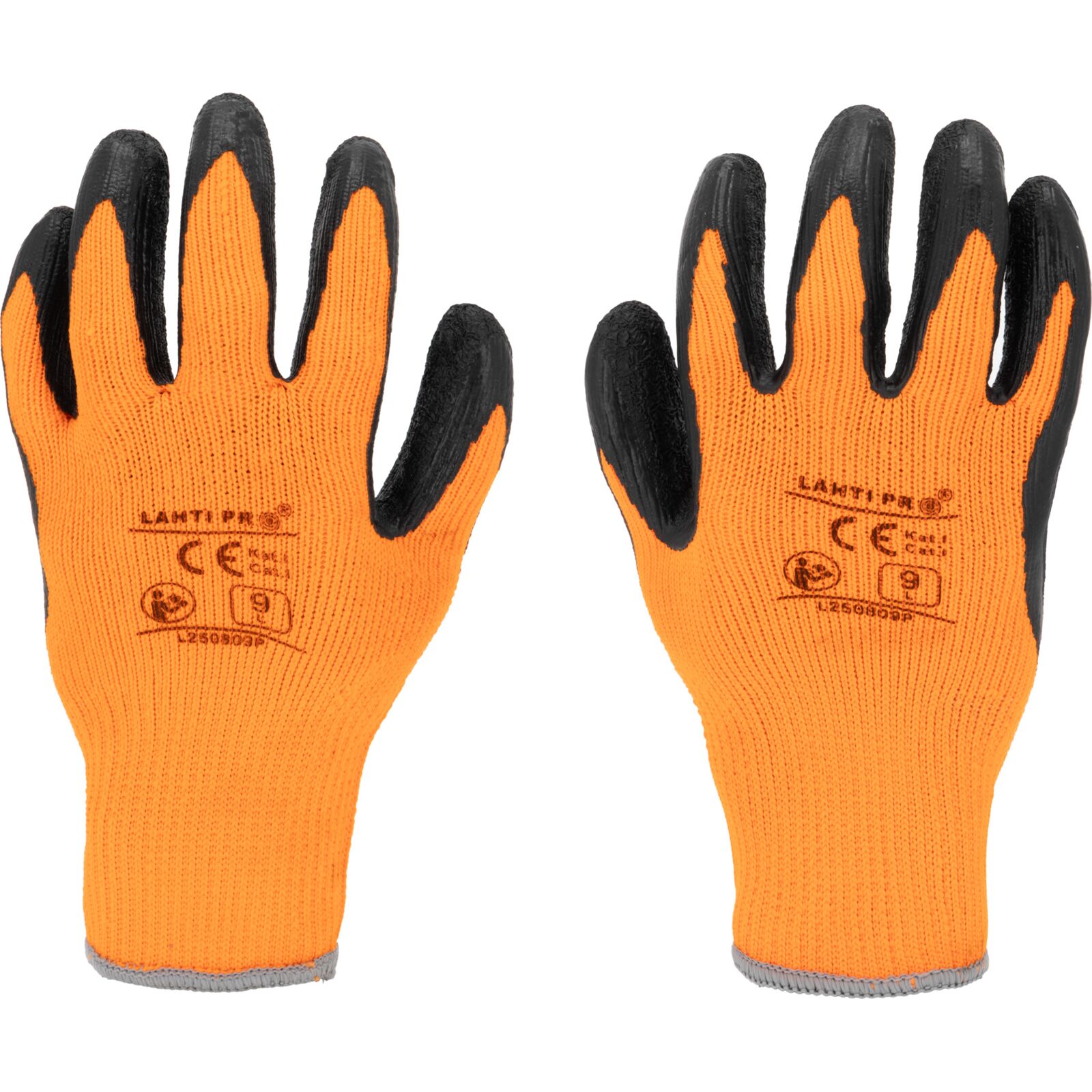 Arbetshandskar Fodrade Latexbelagda Vinter EN ISO 21420, LahtiPro