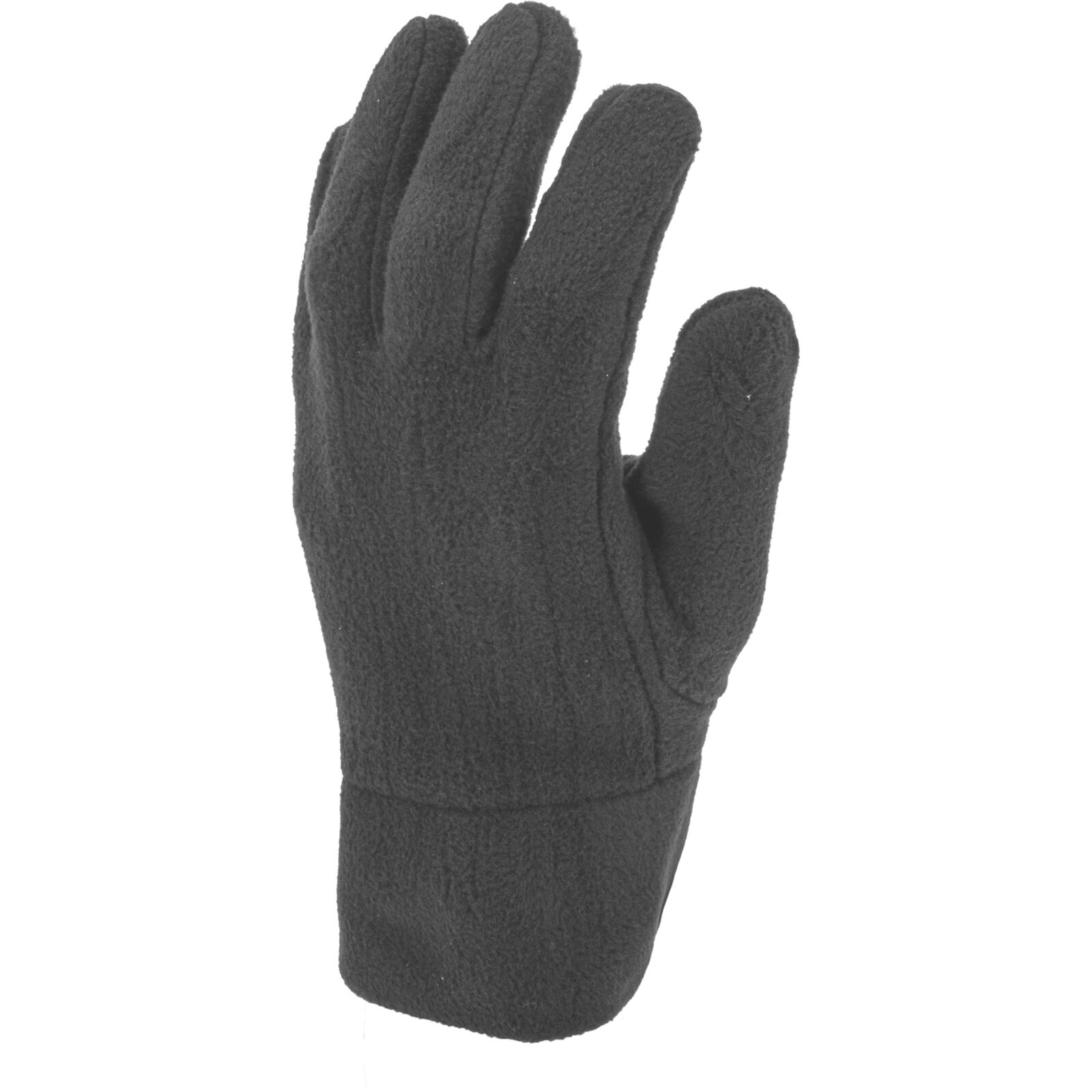 Arbetshandskar, vinterhandskar svarta fleece, CE, LAHTI