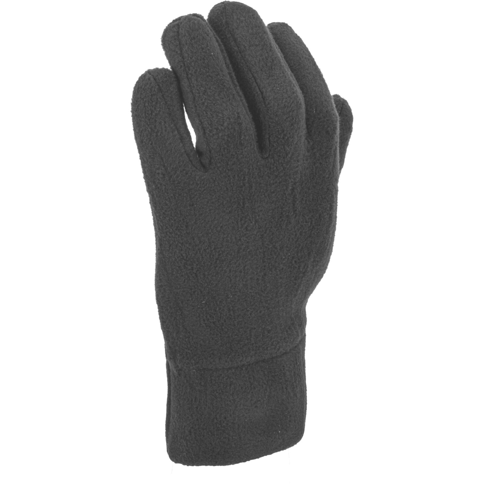 Arbetshandskar, vinterhandskar svarta fleece, CE, LAHTI