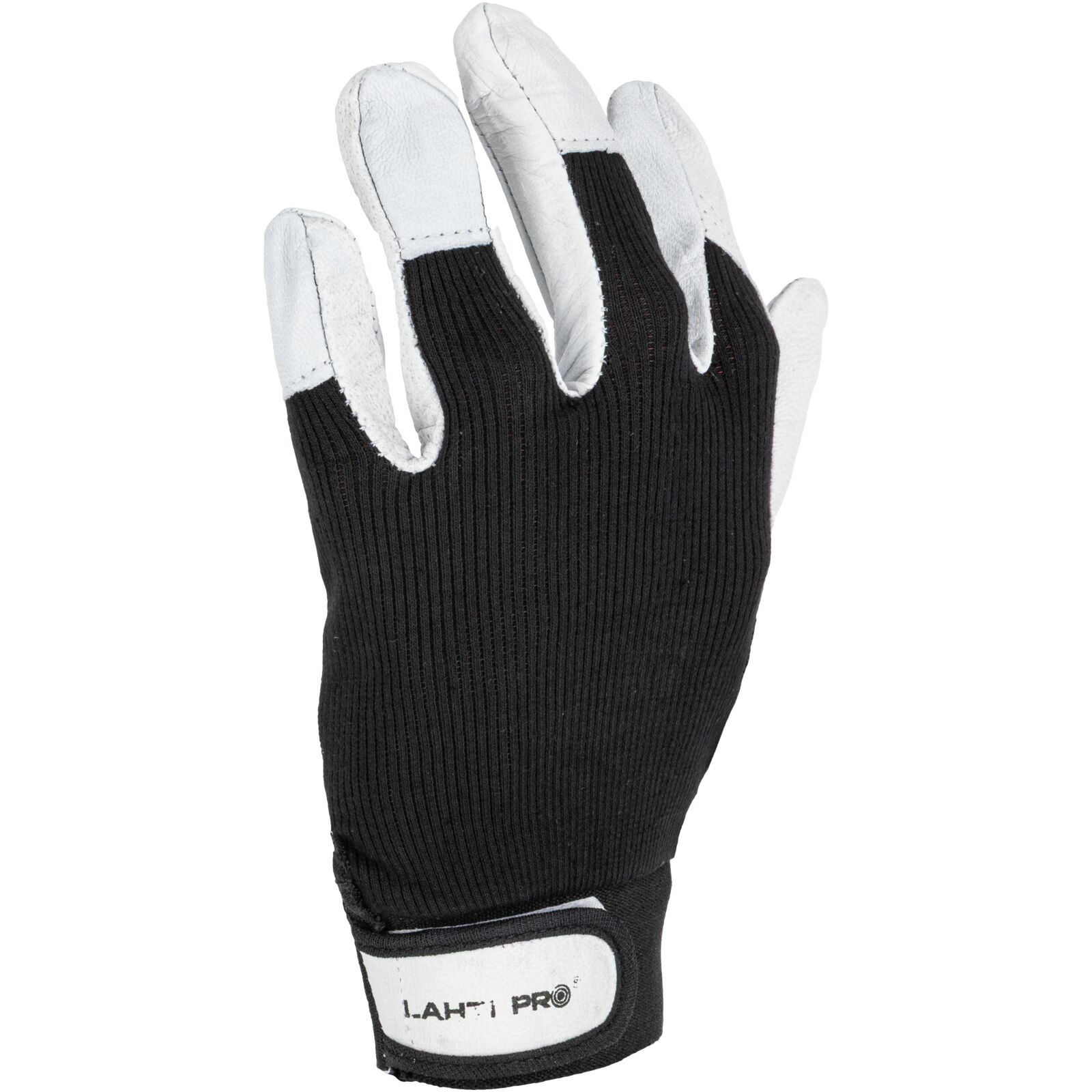 Black Goat Leather Gloves Size 8