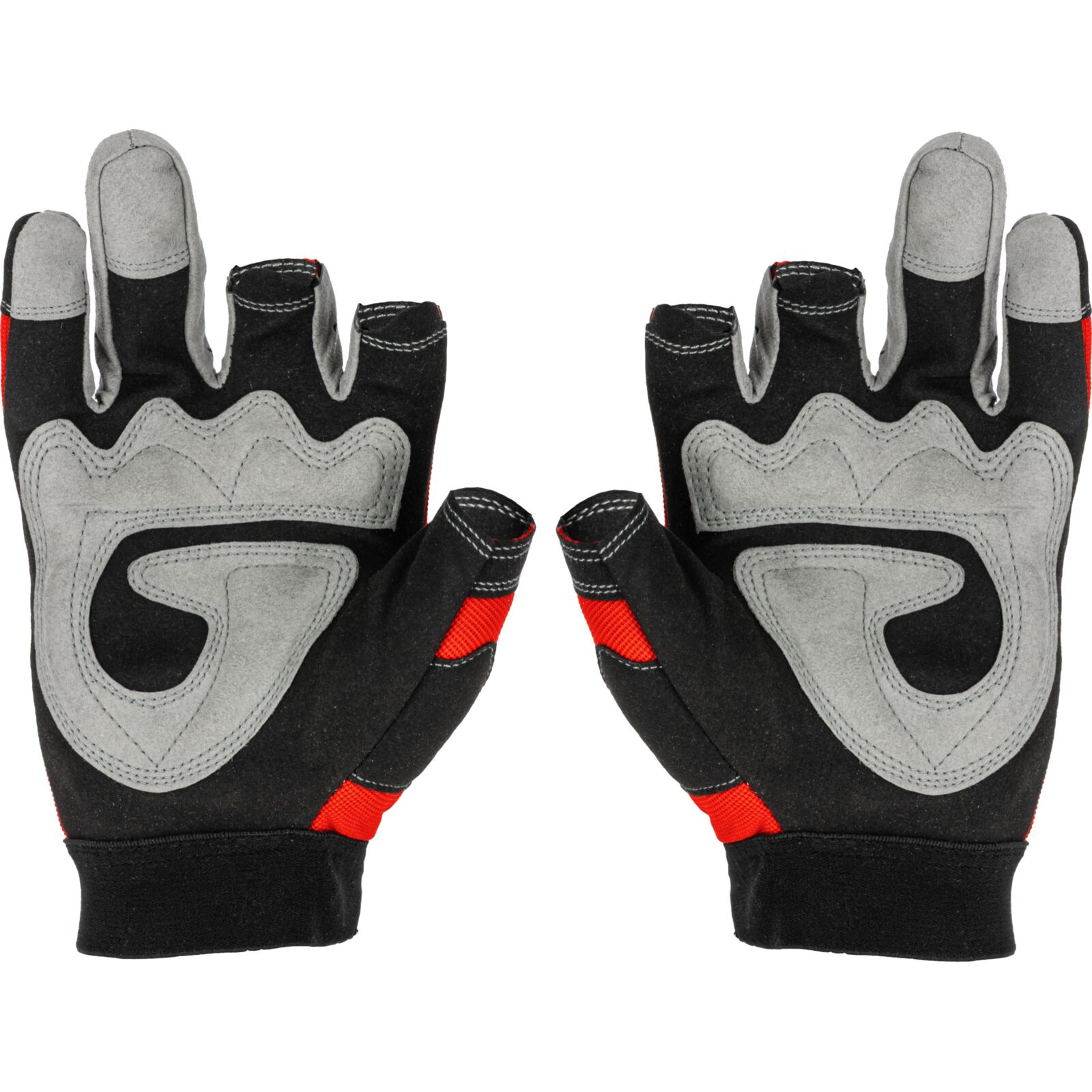Handskar, st. 8-11, utan 3 fingrar, mikrofiber, spandex, CE, EN 420, LahtiPro L2812