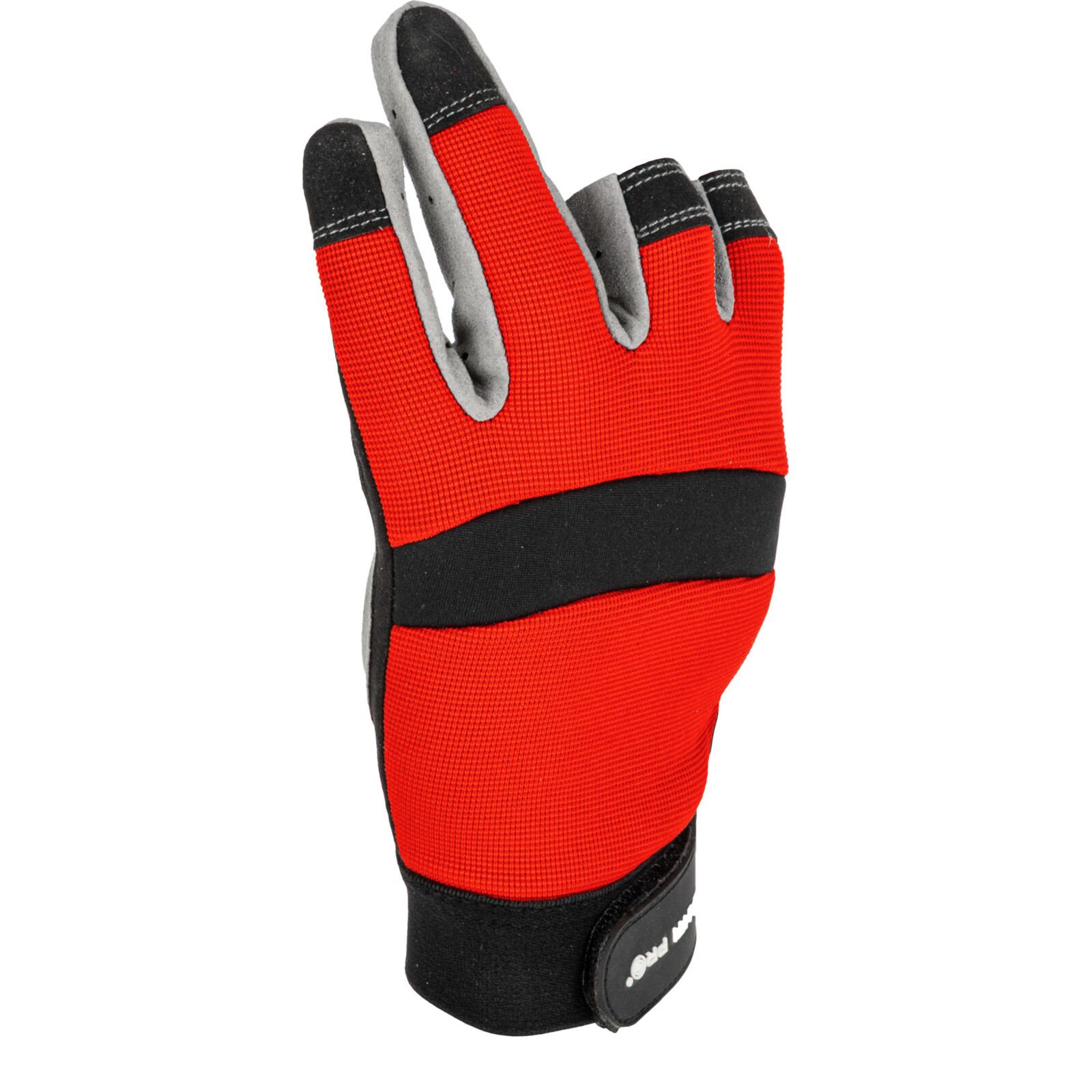 Handskar, st. 8-11, utan 3 fingrar, mikrofiber, spandex, CE, EN 420, LahtiPro L2812