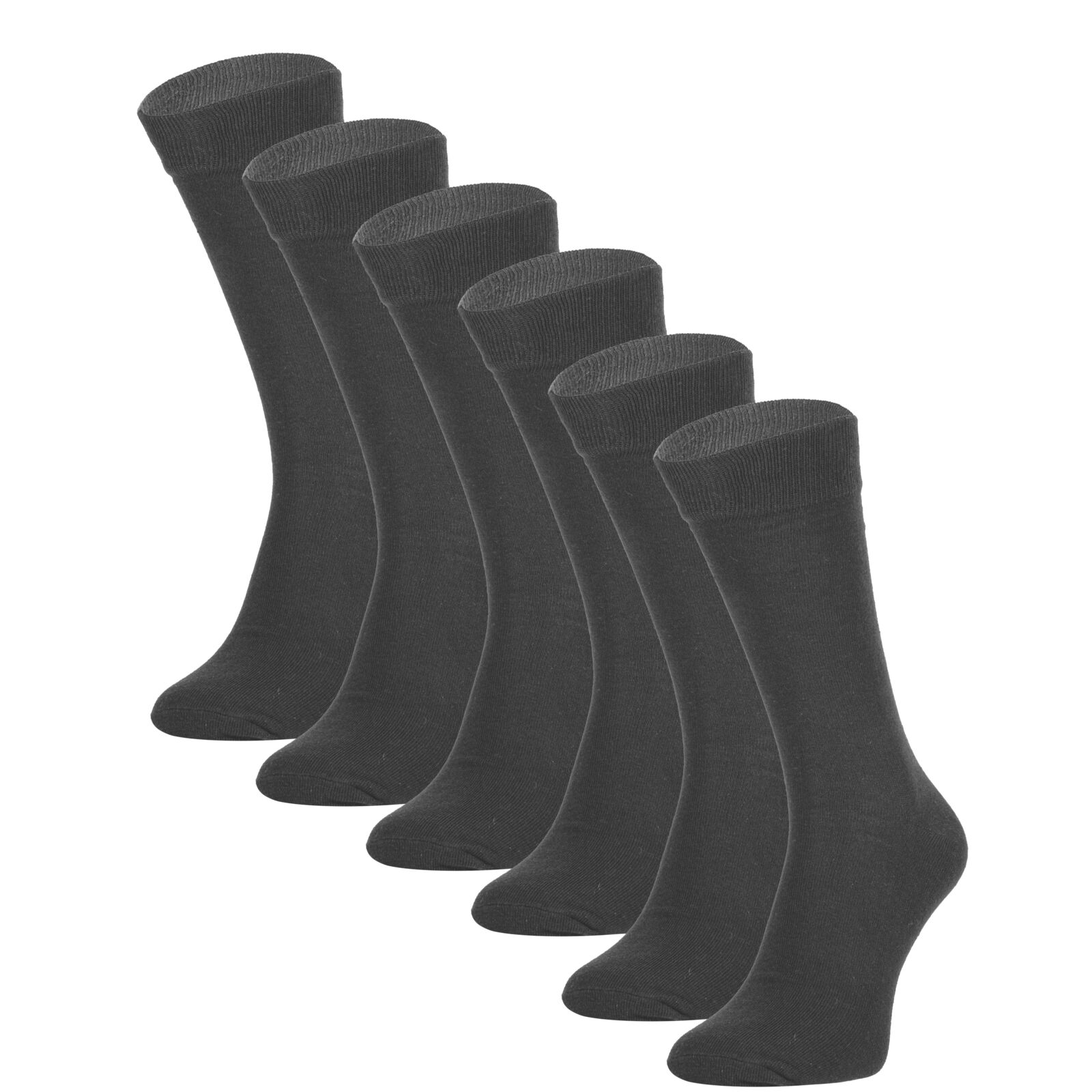 Work Socks Black, Thin, 3 Pairs, 43-46 , LAHTI