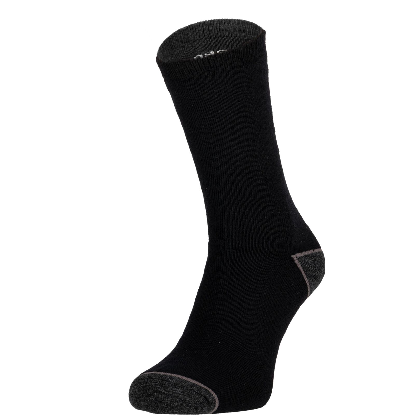 Work Socks Black-Grey, Middle Thickness, 3Pairs, 43-46 , LAHTI