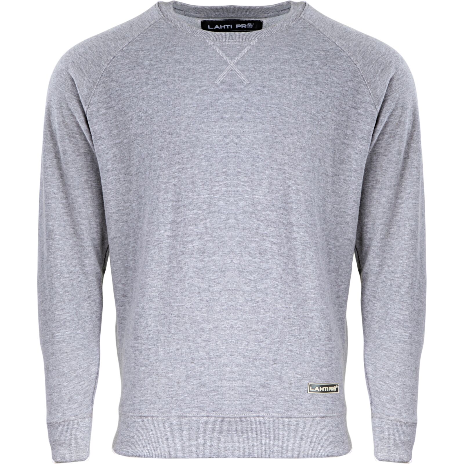 Grey sweatshirt 320 g/m² in French terry, CE