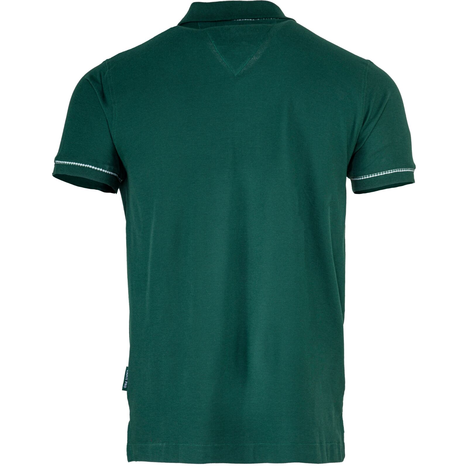Pikétröja 220 g/m2 i bomull, grön, S