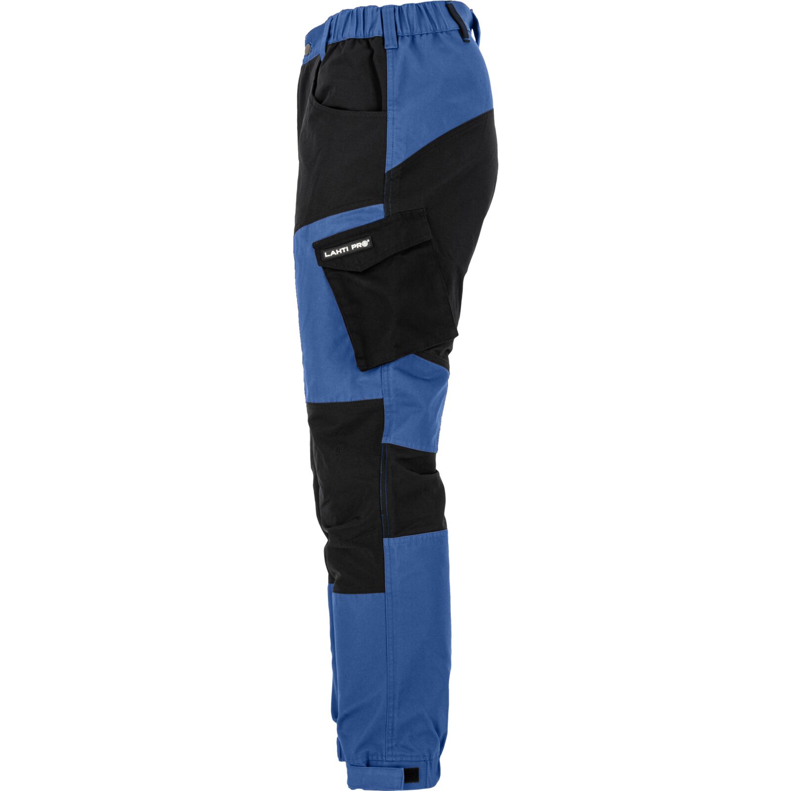 Work trousers with stretch, blue-black, S, CE
