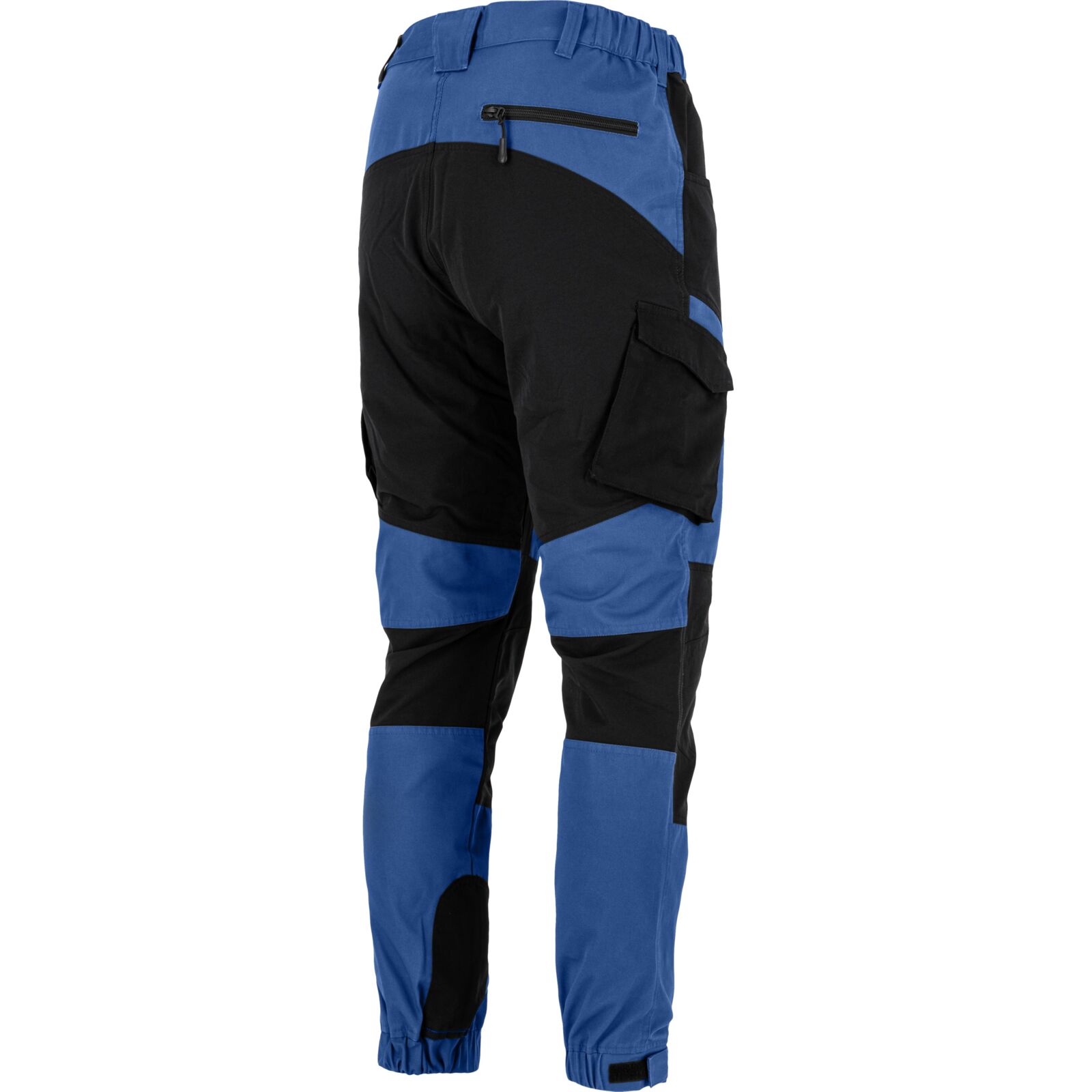 Work trousers with stretch, blue-black, S, CE