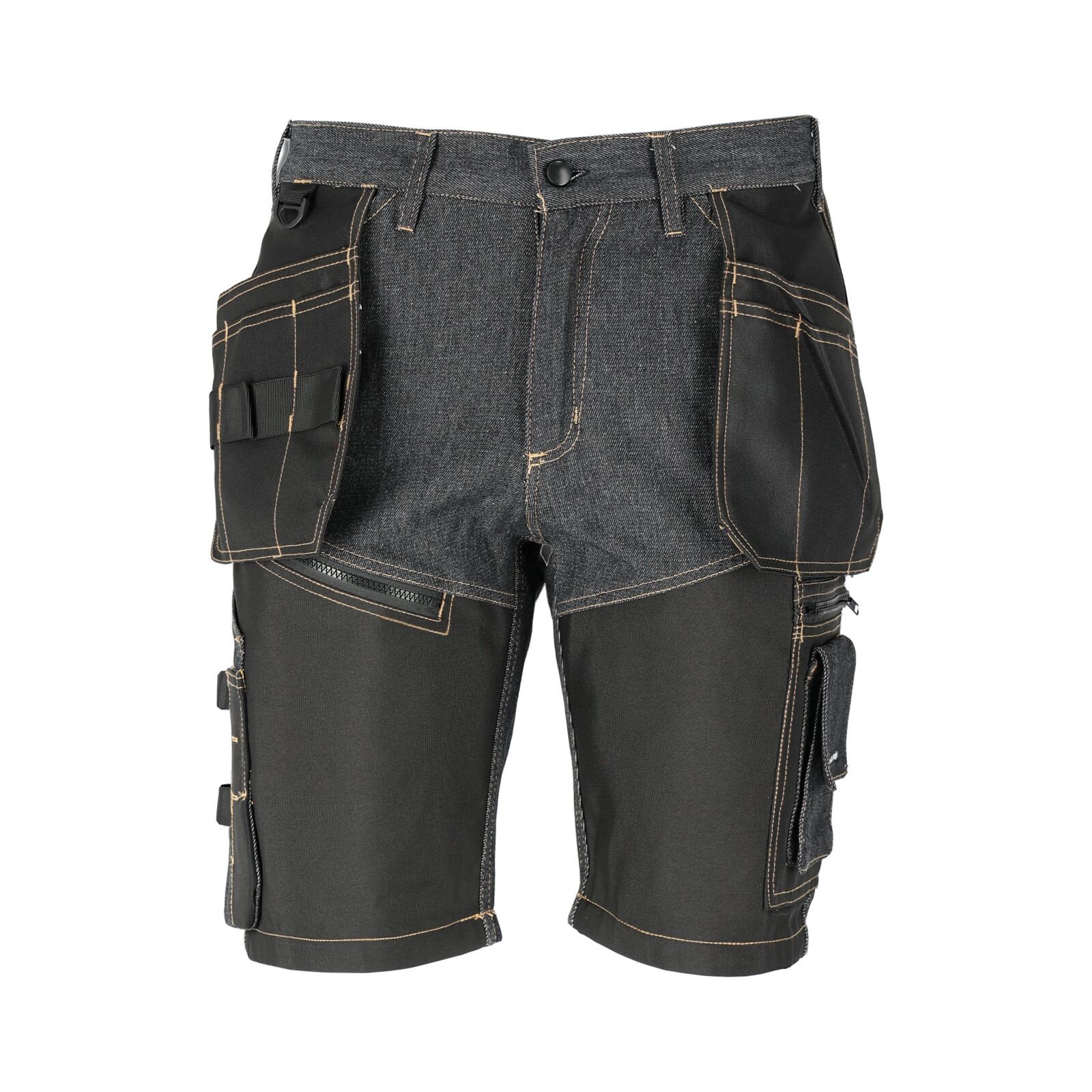 Black jeans work shorts, S, 16 pockets, CE