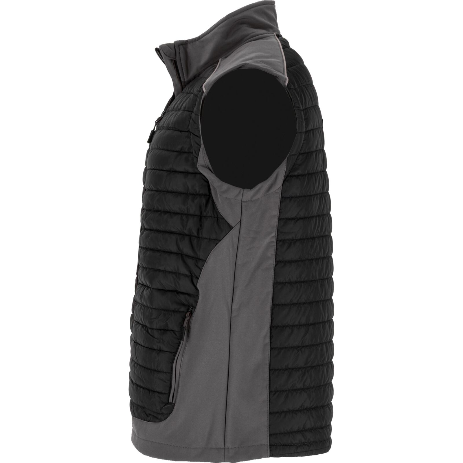Vest, Padded, Black-Khaki, S, CE, LAHTI