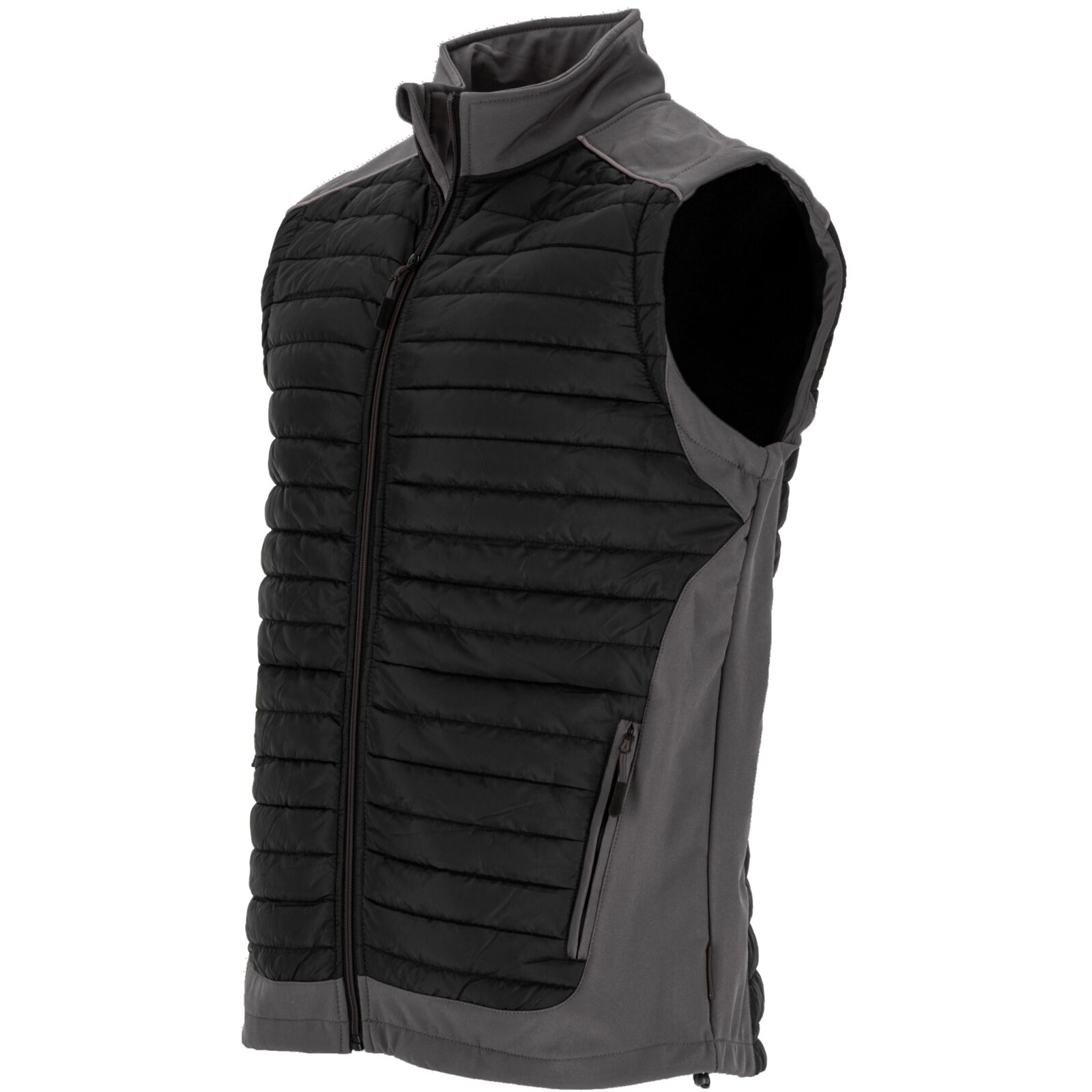 Vest, Padded, Black-Khaki, S, CE, LAHTI