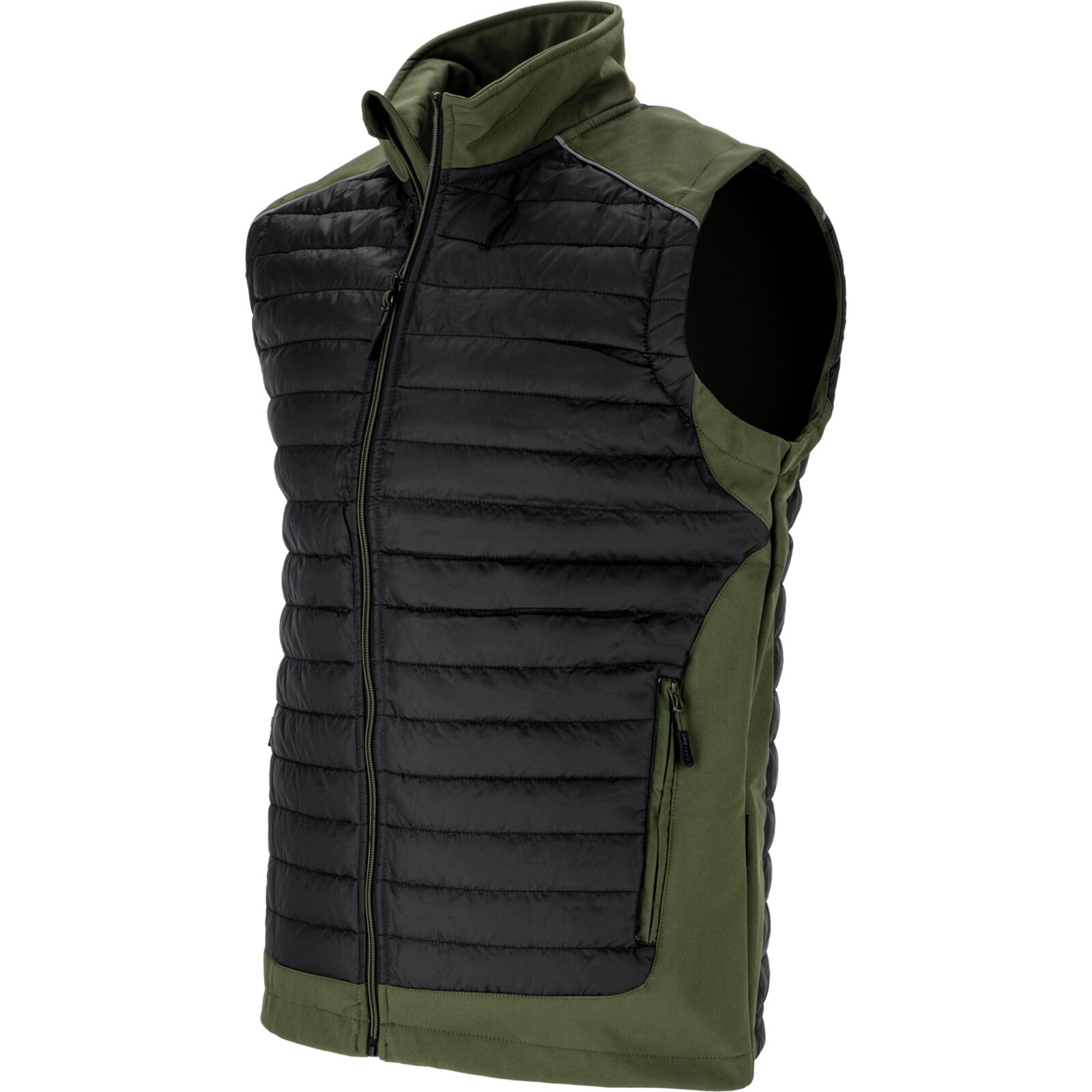 Vest, Padded, Black-Green, CE, LAHTI