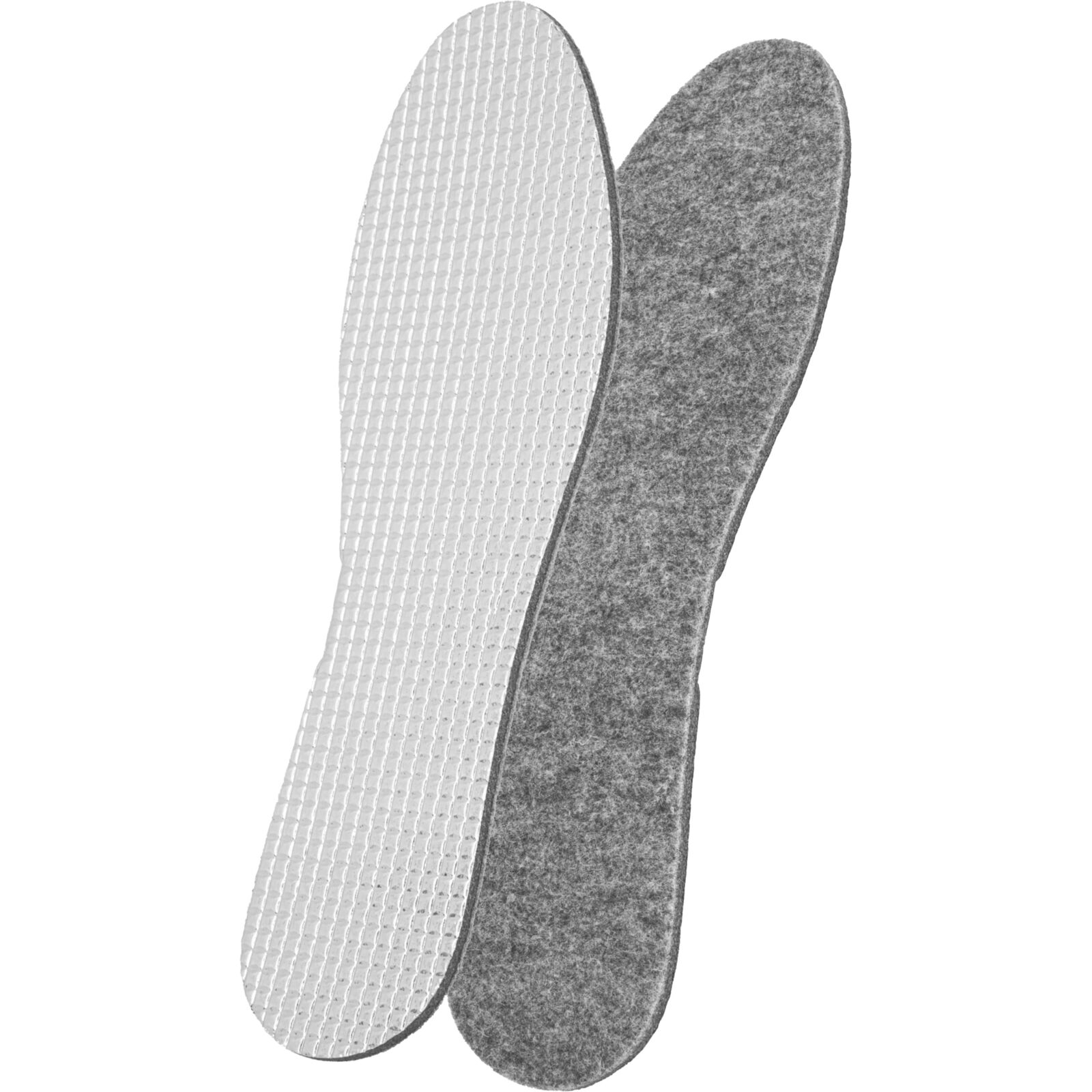 Skoinlägg termiska 6 mm 10-pack filc/aluminium, LAHTI PRO