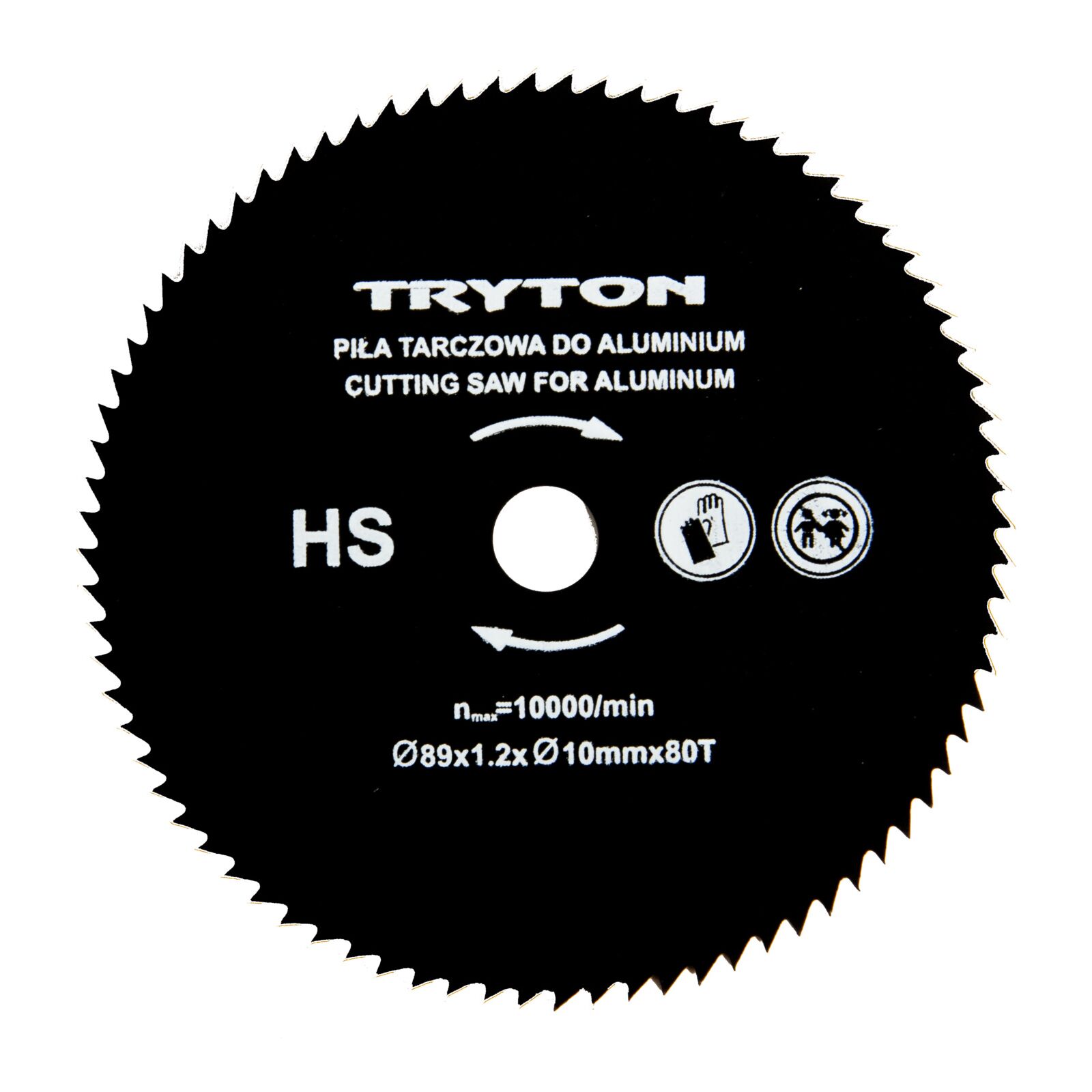 Sågklinga, 3st HSS 89 x 10 mm för Tryton TPW600K