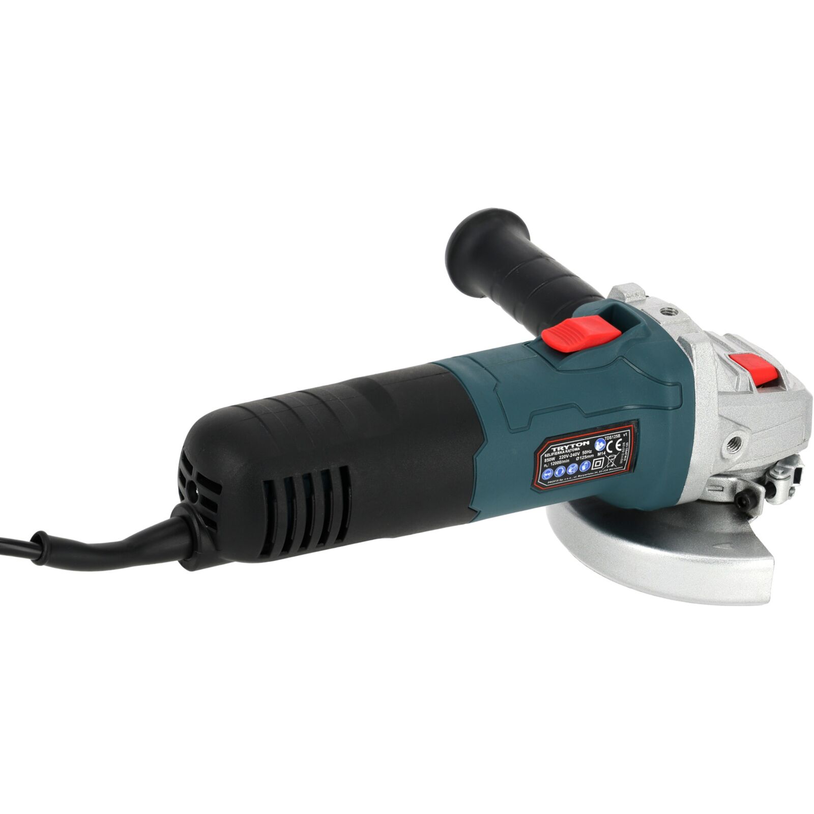 ANGLE GRINDER 125 mm 850W 11000rpm, Tryton