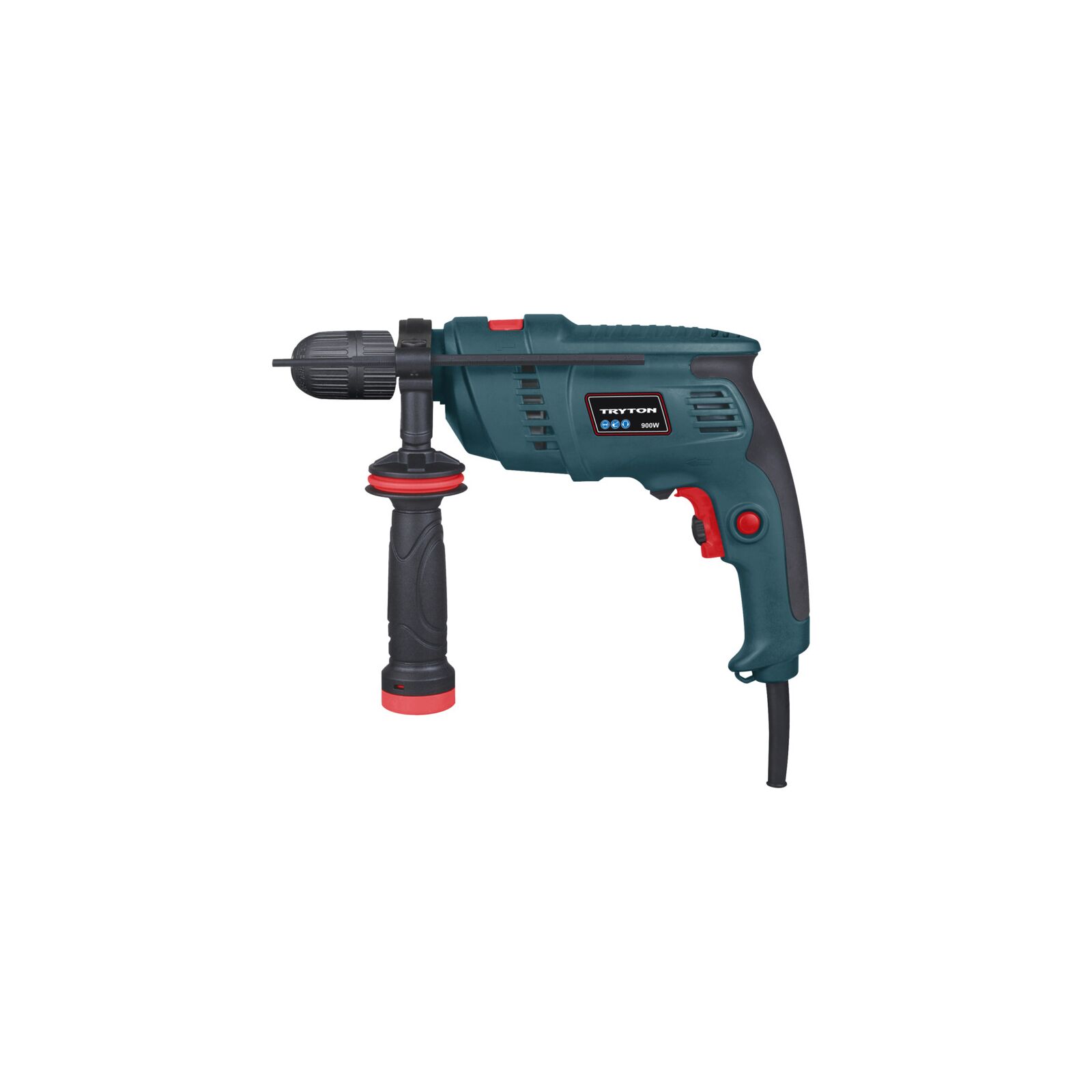 Borrmaskin, slagborr 9000W, KEYLESS CHUCK 13 mm l/R