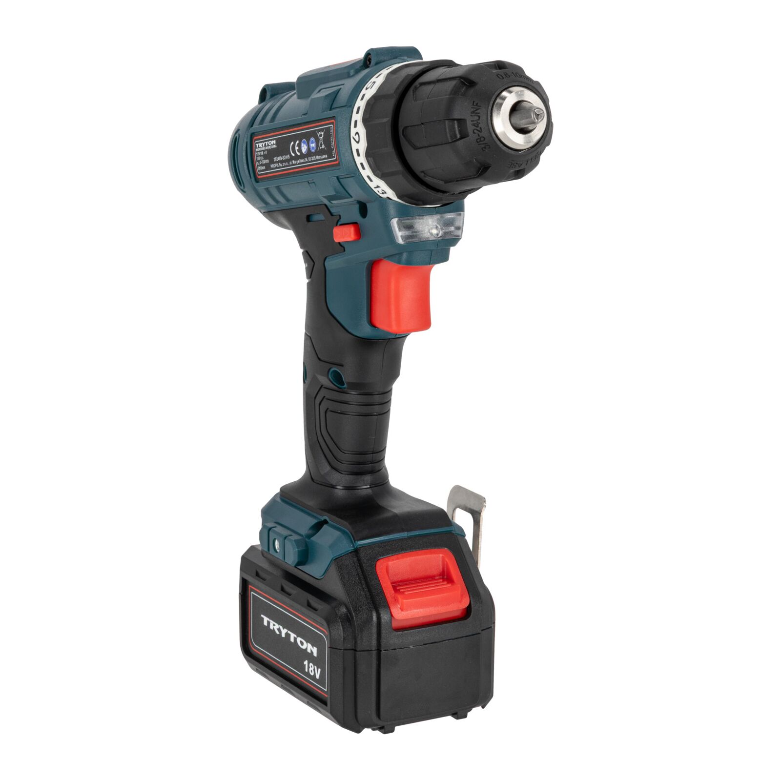 Cordless Drill 18 V, Li-Ion, 2 Bat, 3-5H Charger