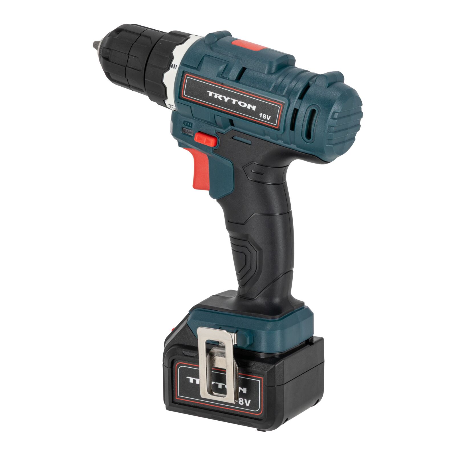 Cordless Drill 18 V, Li-Ion, 2 Bat, 3-5H Charger