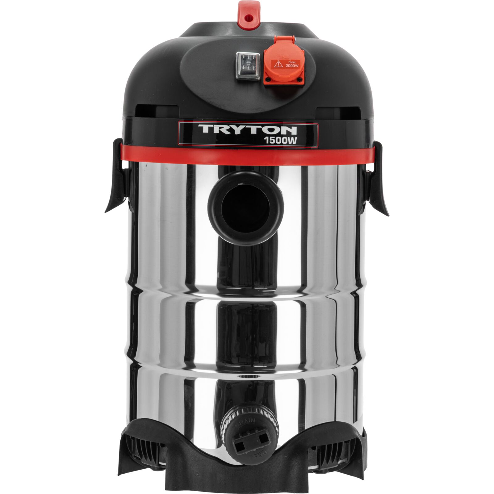 Industrial Vacuum Cleaner 1500W, 30L, Extra Socket