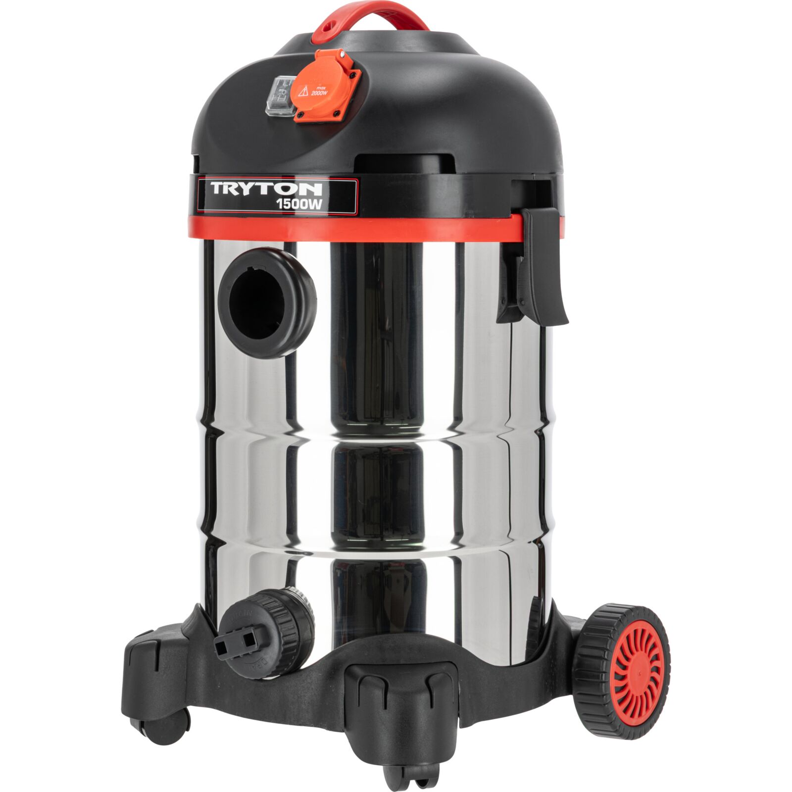 Industrial Vacuum Cleaner 1500W, 30L, Extra Socket