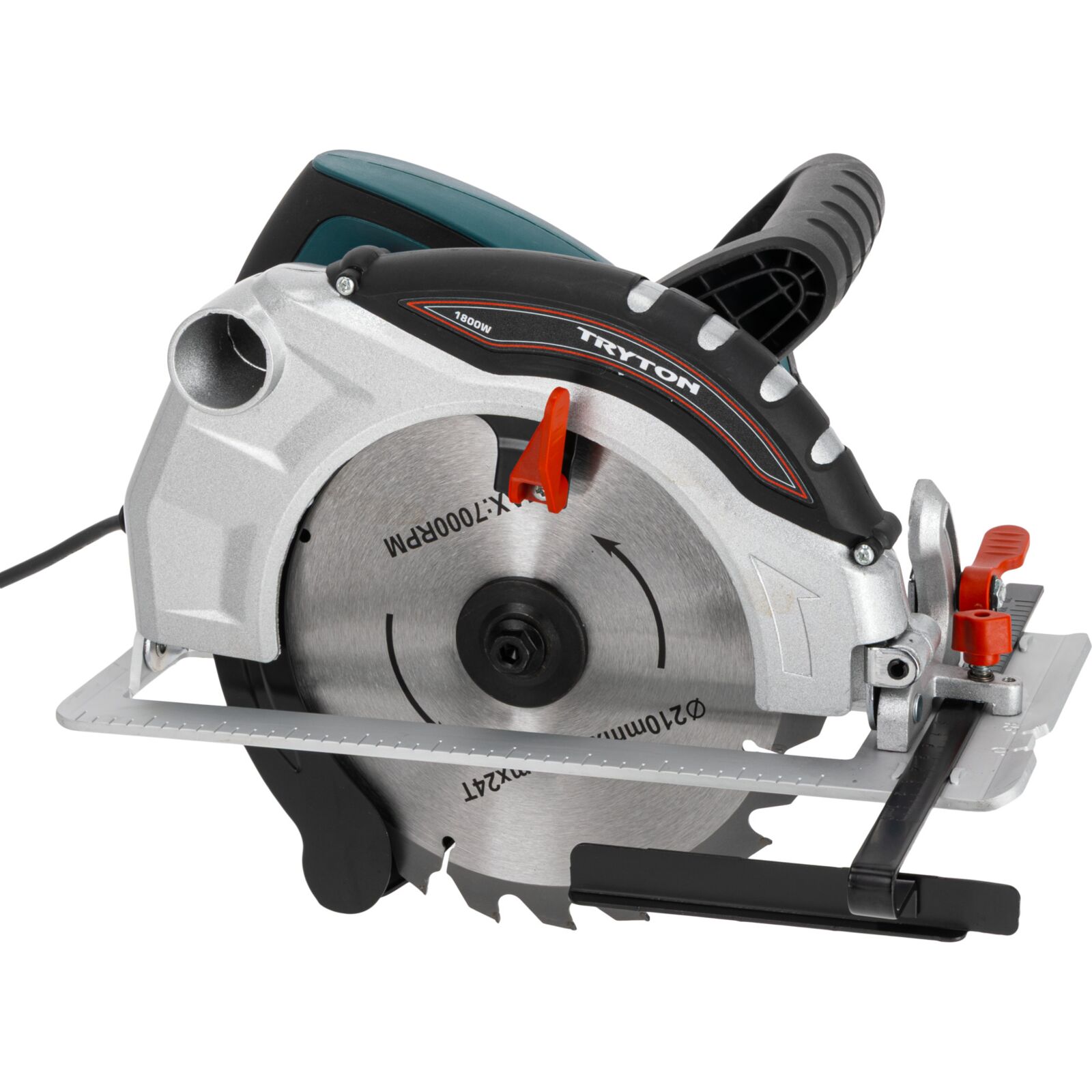 Cirkelsåg 1800W, 210 mm, 5300 RPM