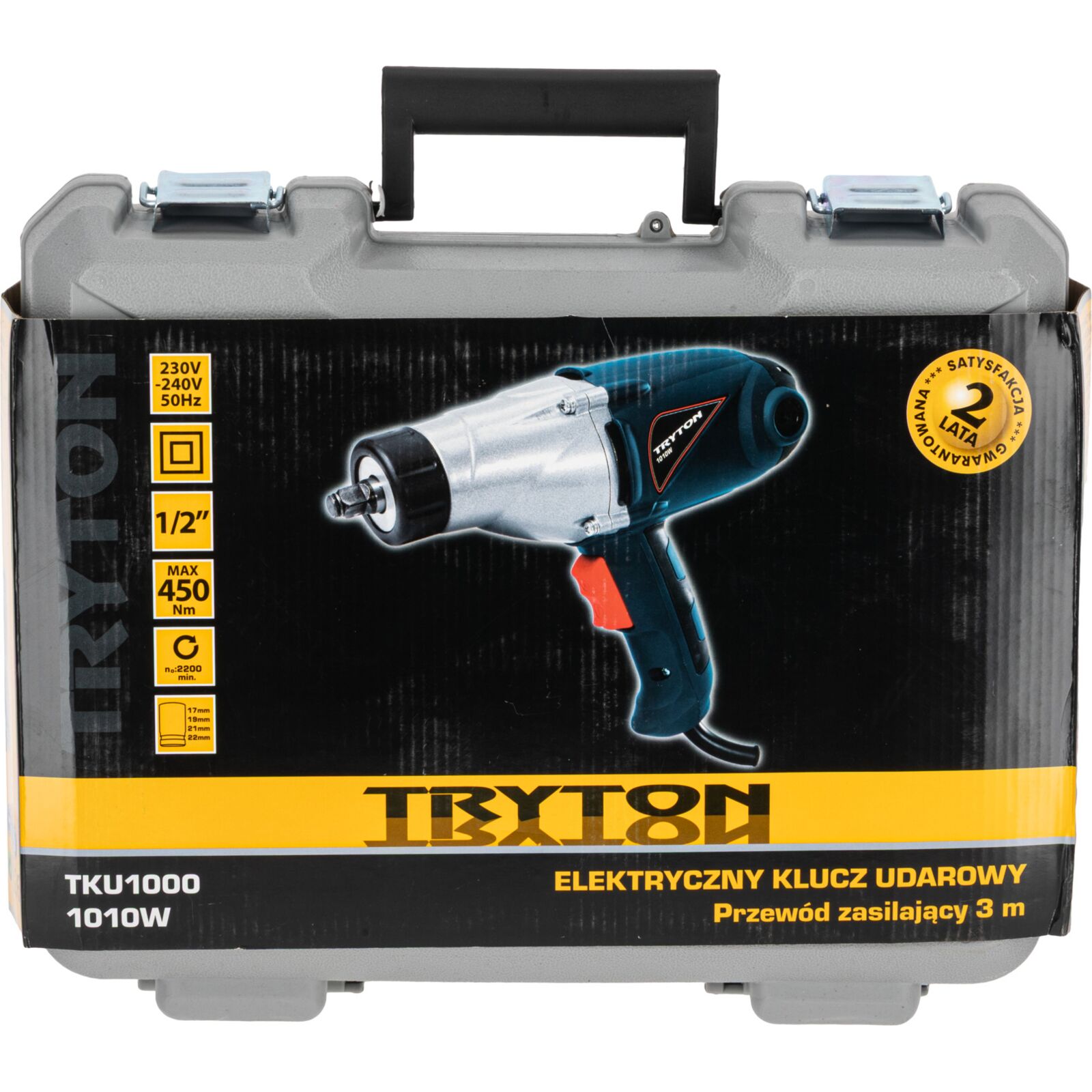 Mutterdragare, elektriskt 1010W, 1/2, 450NM, 2200rpm, BMC