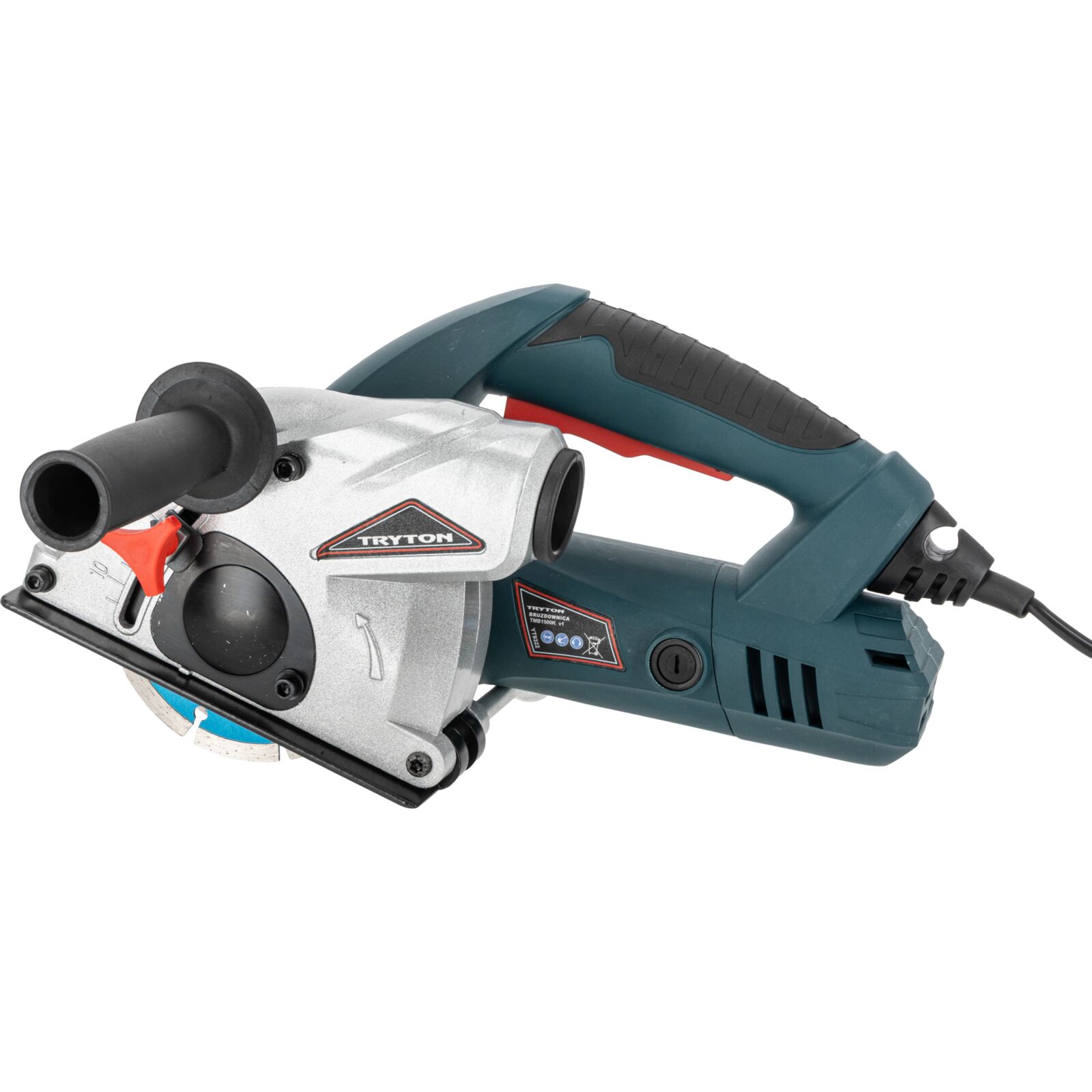 MURSPÅRFRÄS 1500W, 8500 RPM 125 mm, djup 5-30 mm, bred 8-30 mm