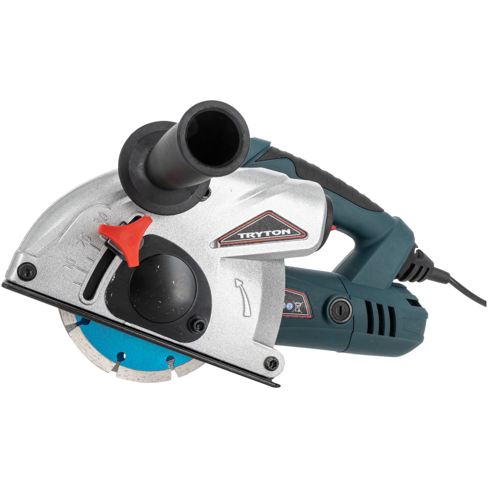 MURSPÅRFRÄS 1500W, 8500 RPM 125 mm, djup 5-30 mm, bred 8-30 mm