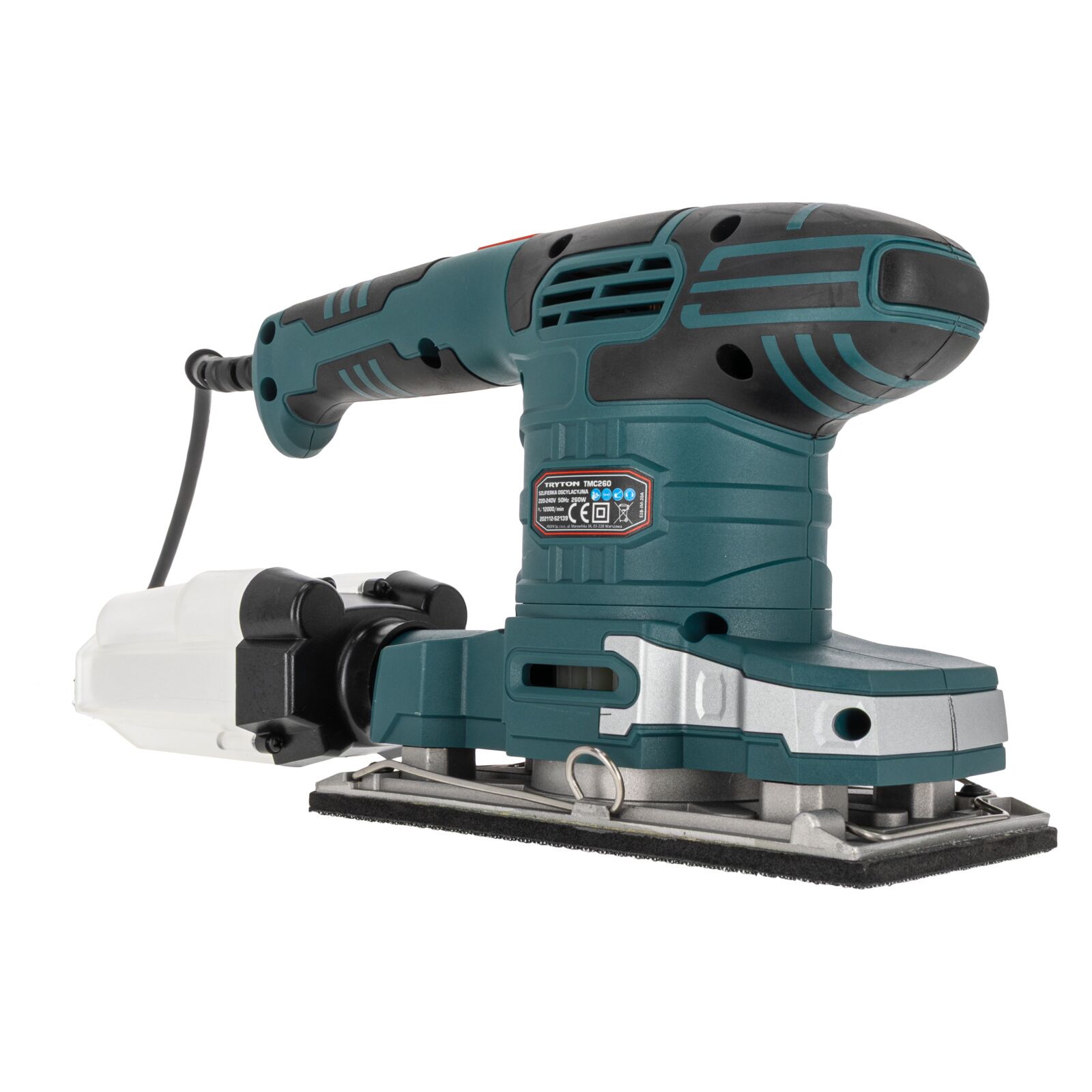 Slipmaskin 260W, 90 x 187 mm, 11000/min, Tryton