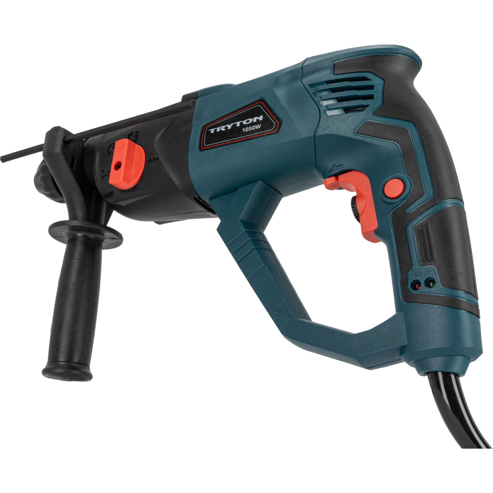 Borrhammare SDS+ 1050W 4 funktioner, väska, tillbehör, Tryton