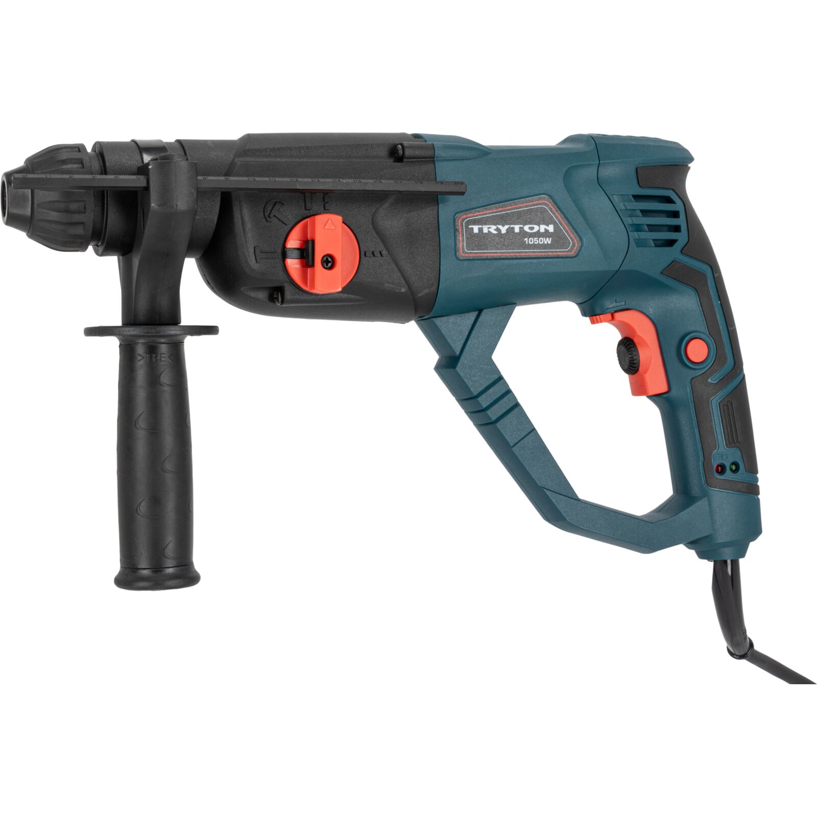 Borrhammare SDS+ 1050W 4 funktioner, väska, tillbehör, Tryton