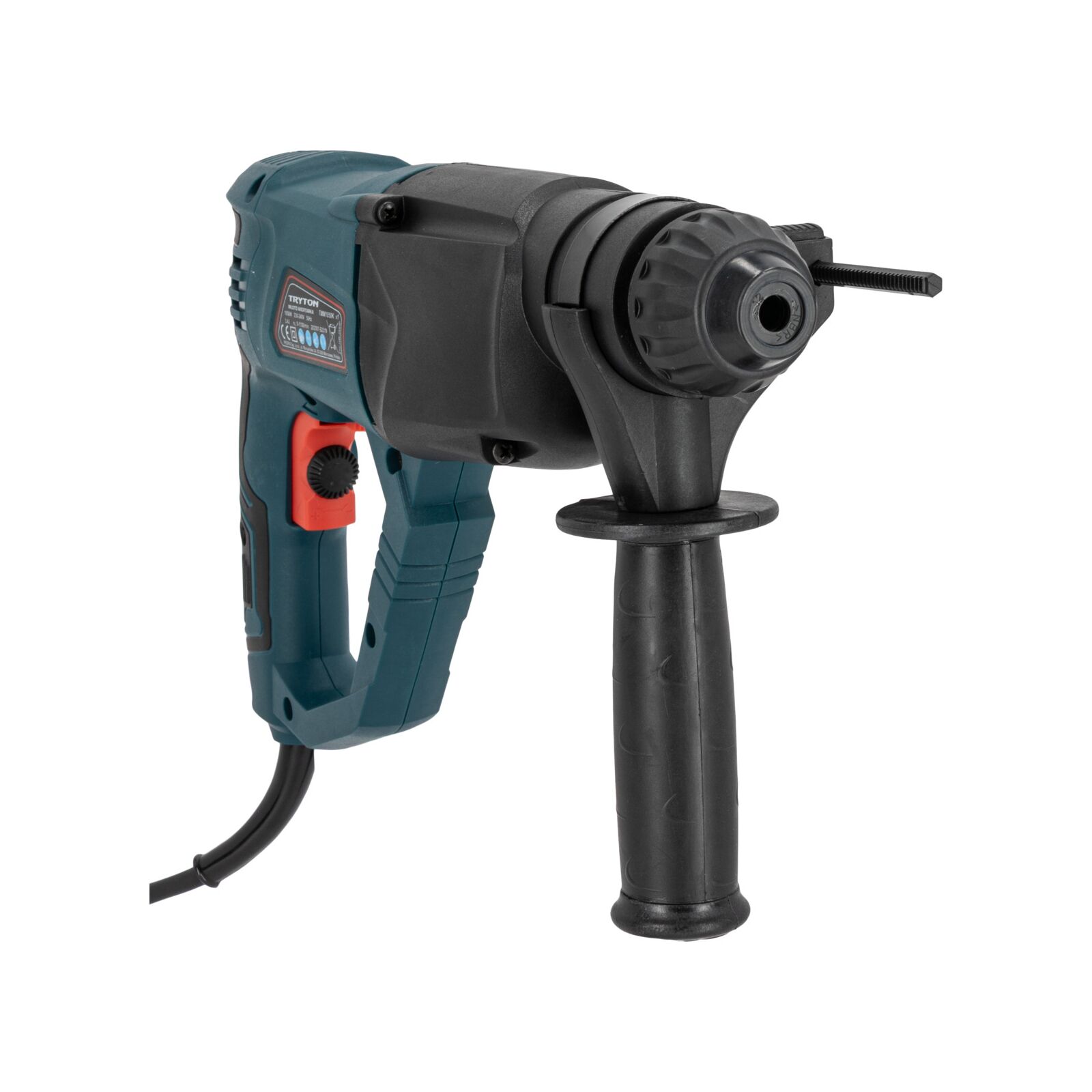 Borrhammare SDS+ 1050W 4 funktioner, väska, tillbehör, Tryton