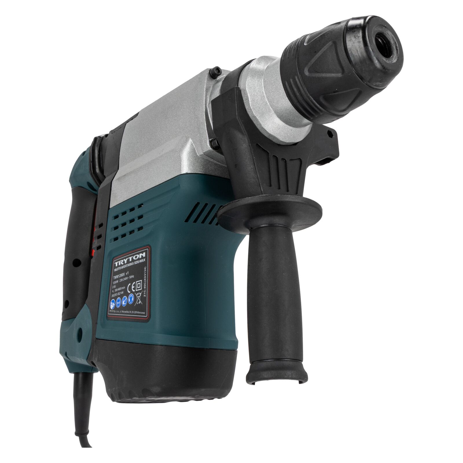 Borrhammare 1200W SDS-Max 40 mm, Tryton TMM1200X