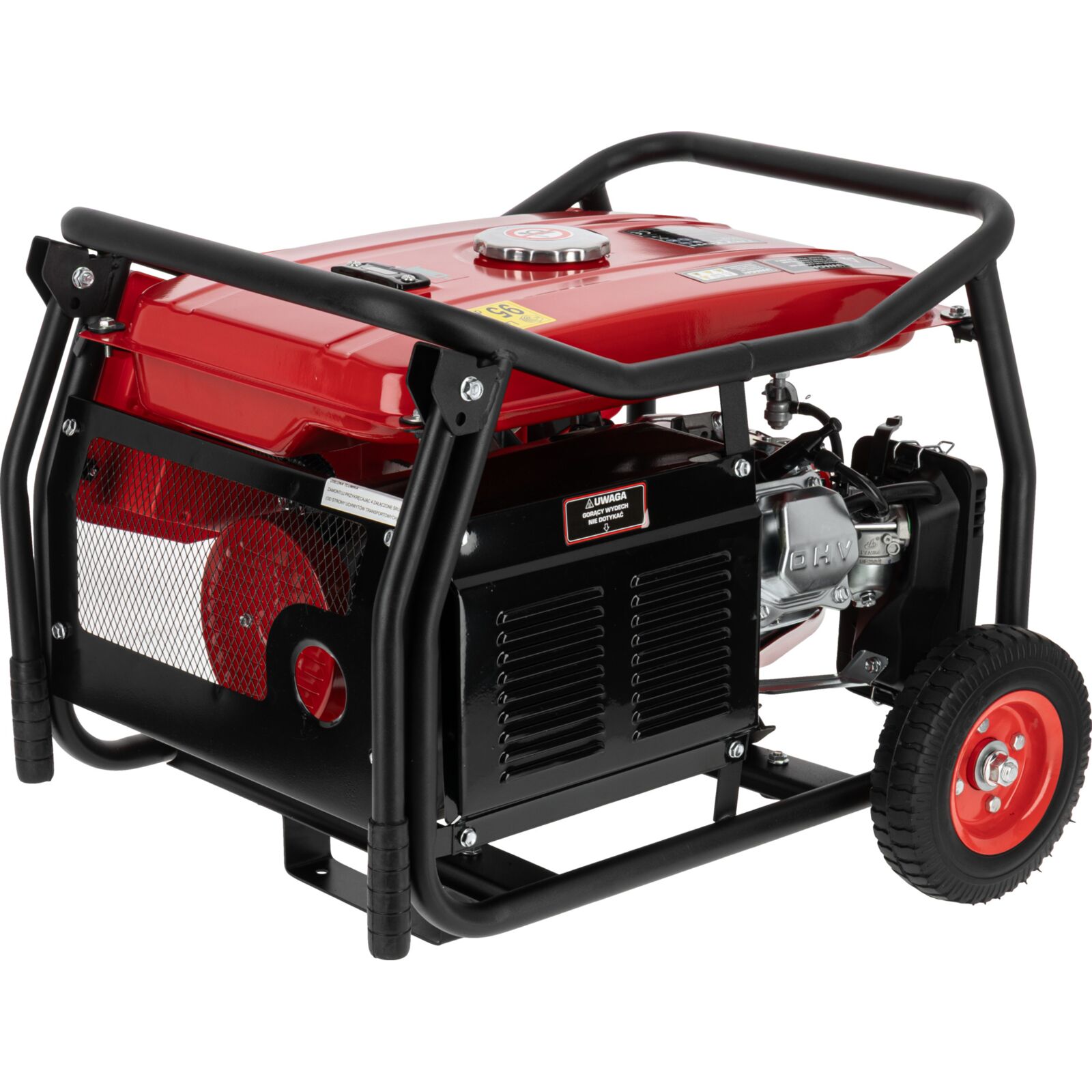 Gasoline generator 2000W with AVR and wheels