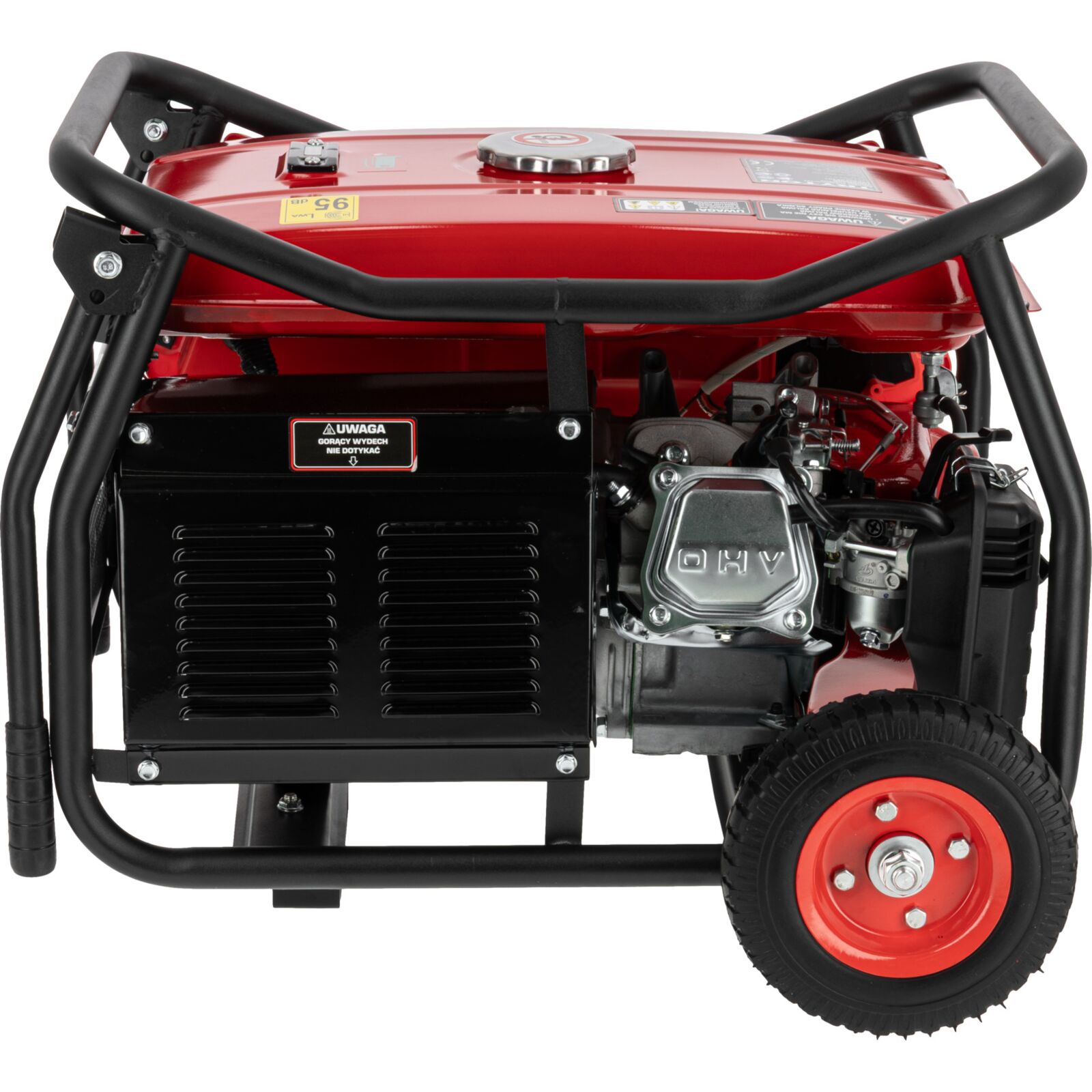 Gasoline generator 2000W with AVR and wheels
