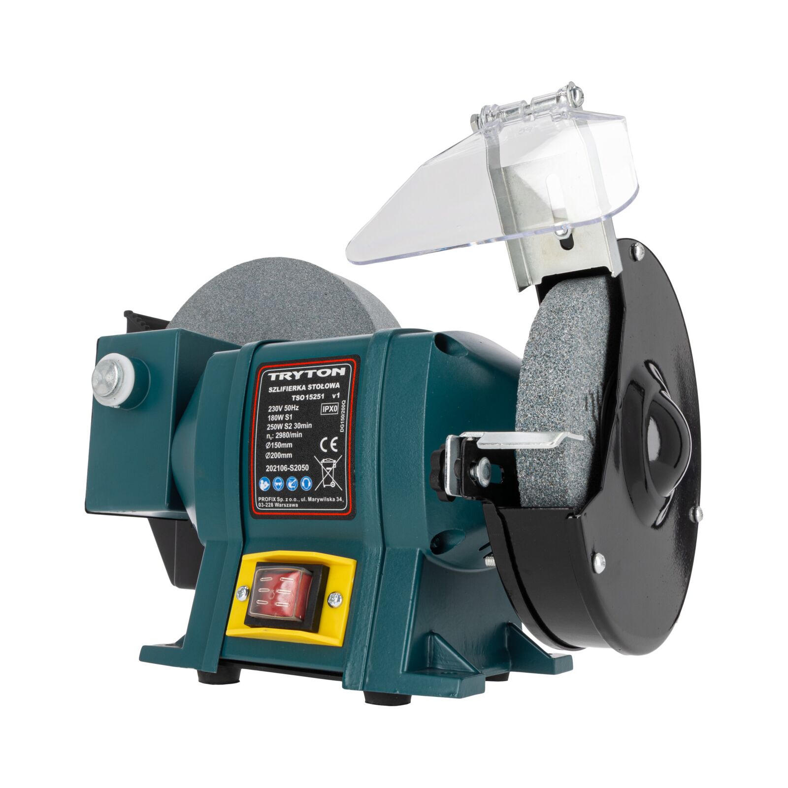 Våttorrslipmaskin 250W 150x20x12,7 200x40x20
