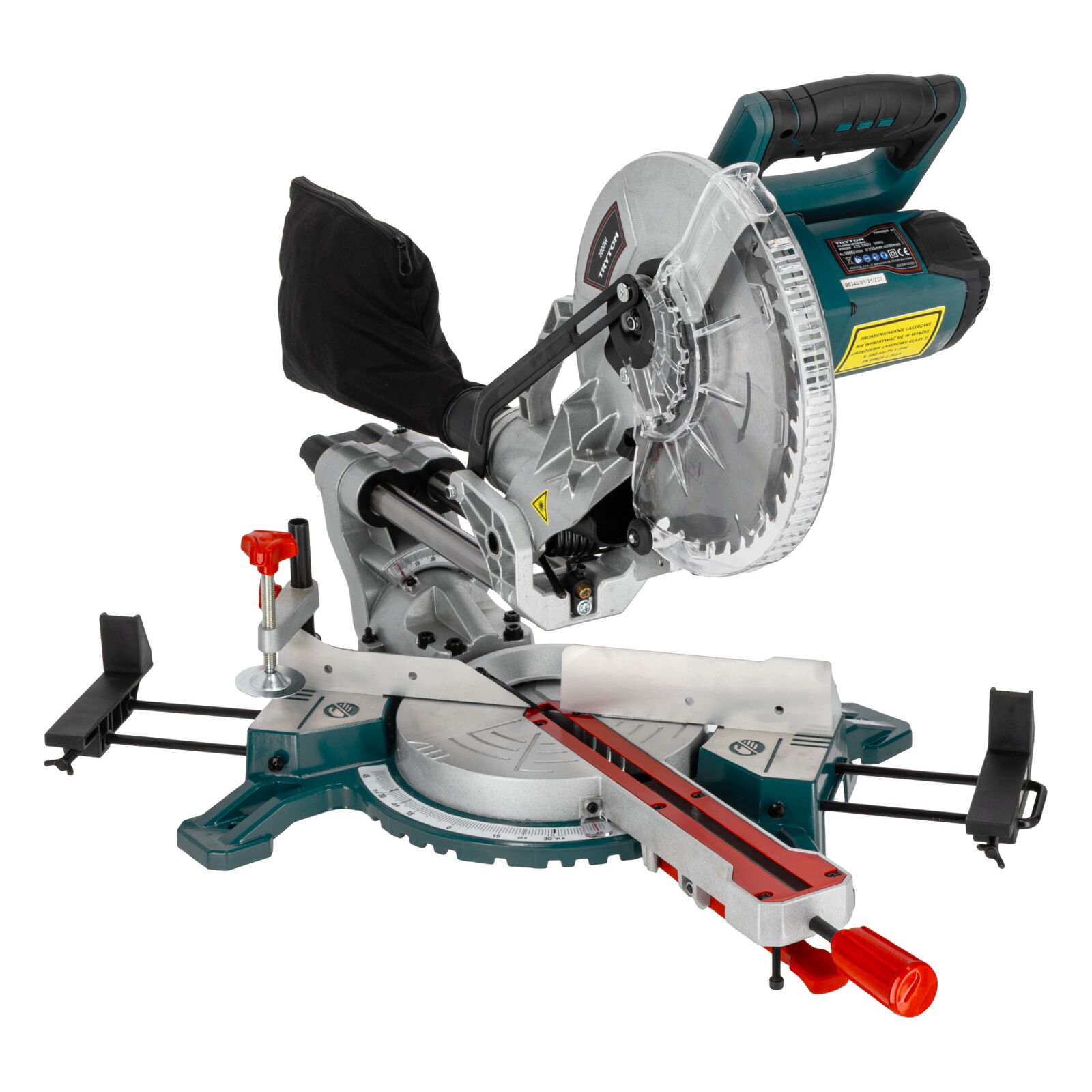Miter saw 2000 W, 255 mm, laser