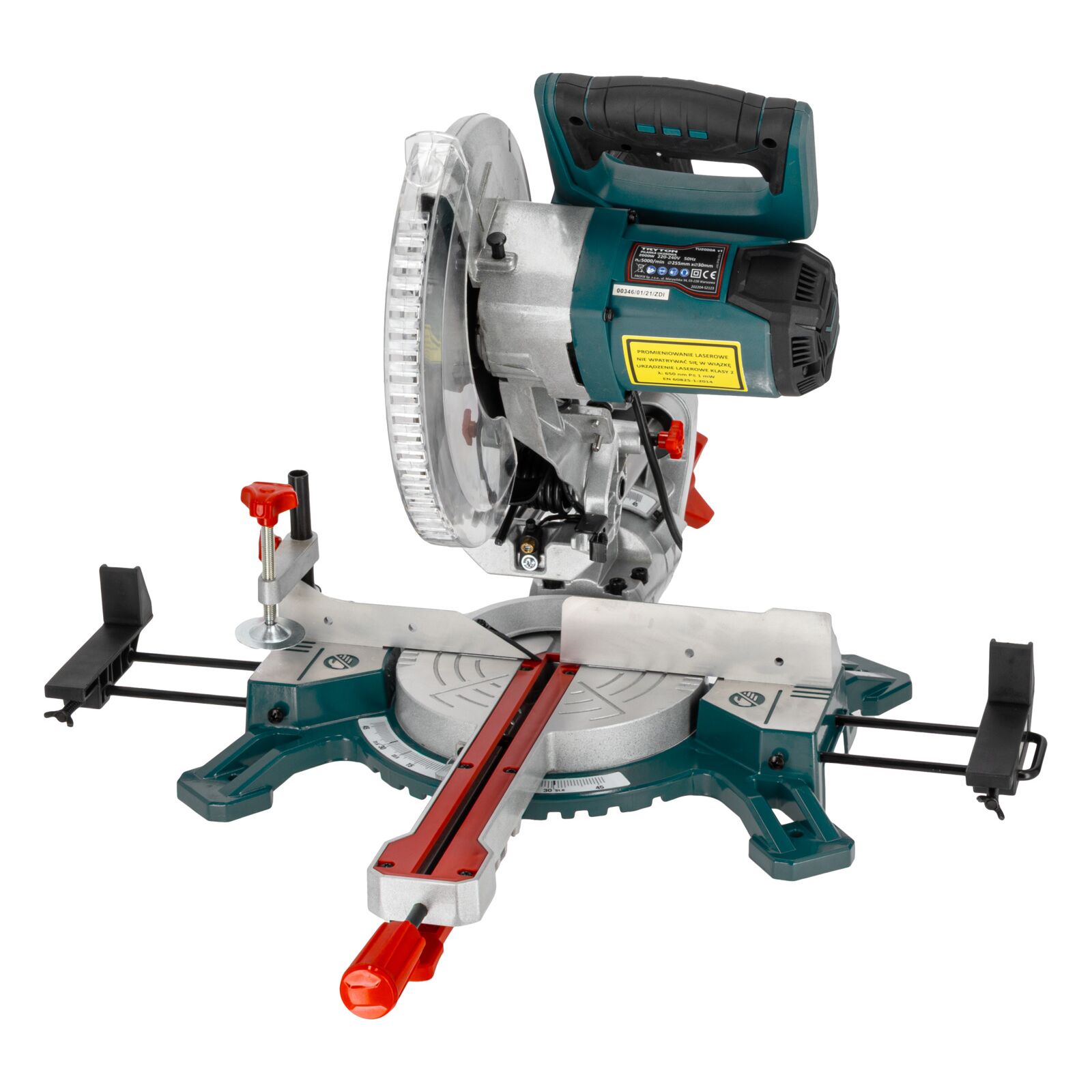Miter saw 2000 W, 255 mm, laser